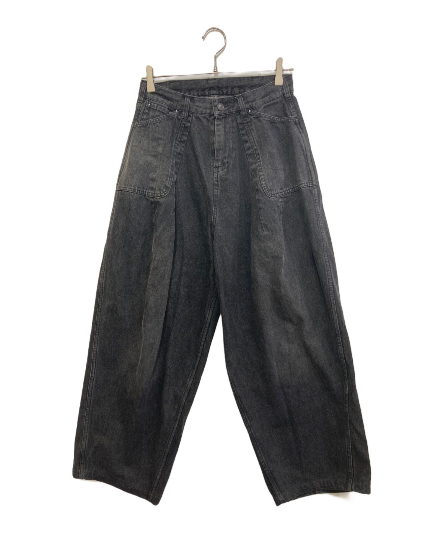 中古・古着通販】ARGUE (アーギュ) vintage black denim backer pants