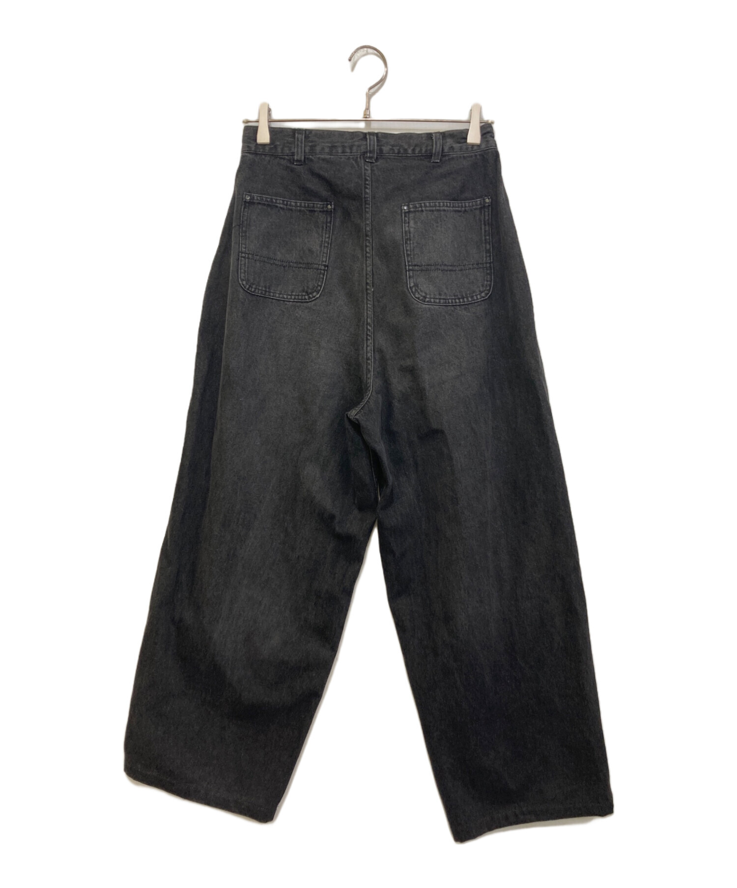 中古・古着通販】ARGUE (アーギュ) vintage black denim backer pants