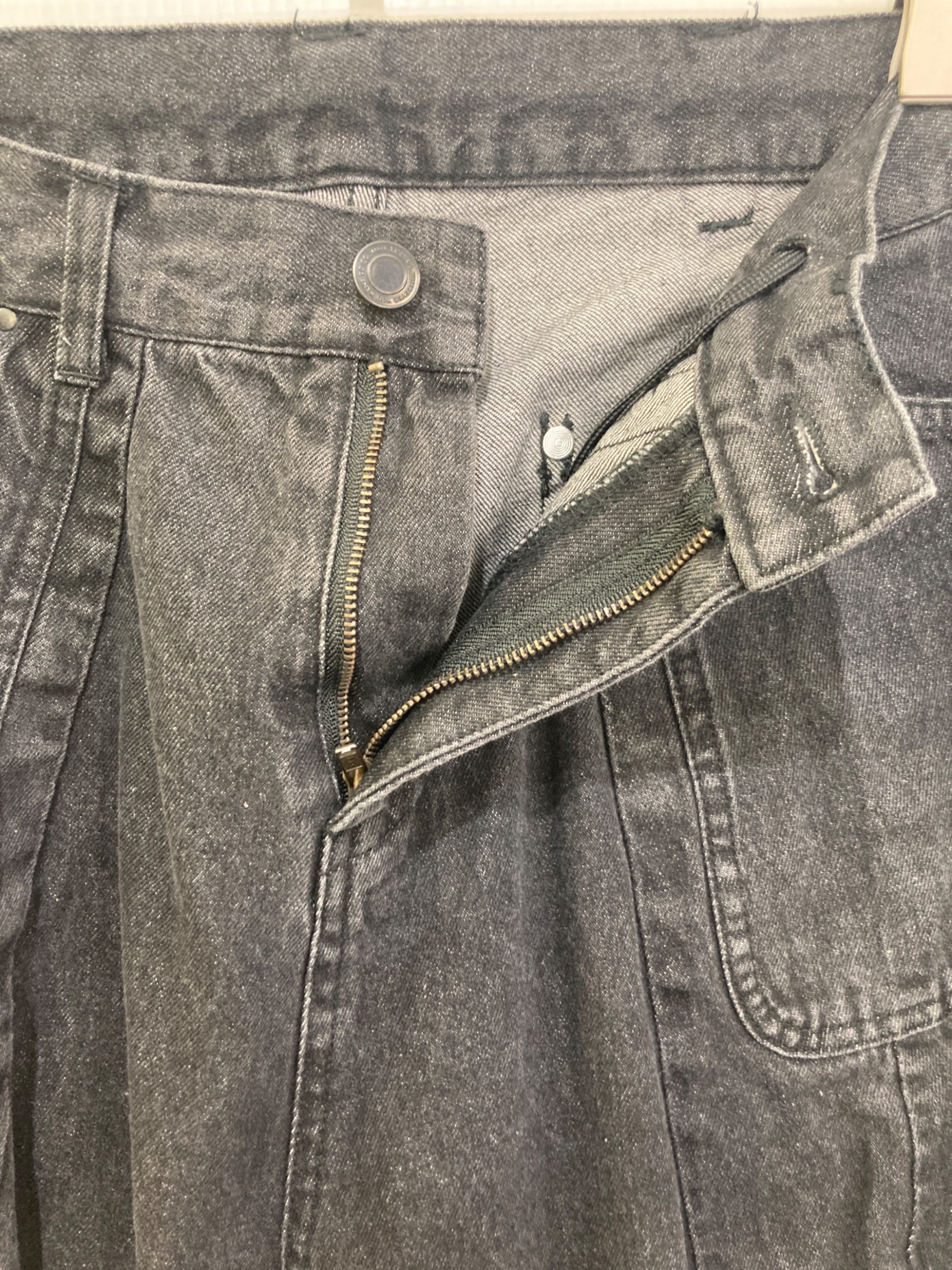 中古・古着通販】ARGUE (アーギュ) vintage black denim backer pants