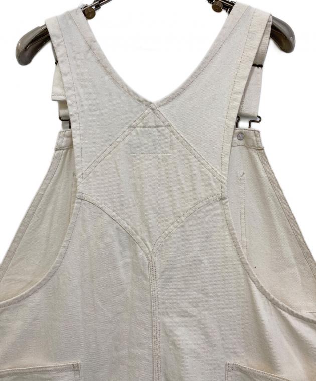 中古・古着通販】ARGUE (アーギュ) OVERSIZED LADY OVERALL ホワイト