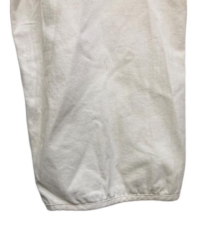中古・古着通販】ARGUE (アーギュ) OVERSIZED LADY OVERALL ホワイト