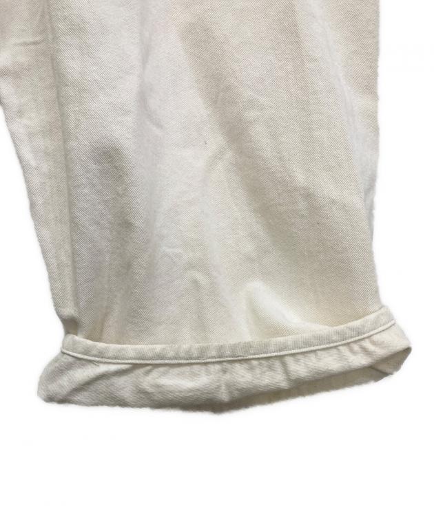 中古・古着通販】ARGUE (アーギュ) OVERSIZED LADY OVERALL ホワイト
