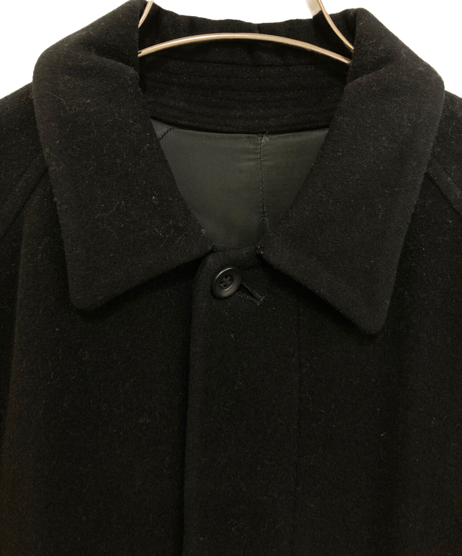 中古・古着通販】Y's (ワイズ) ウールメルトンステンカラーコート YT