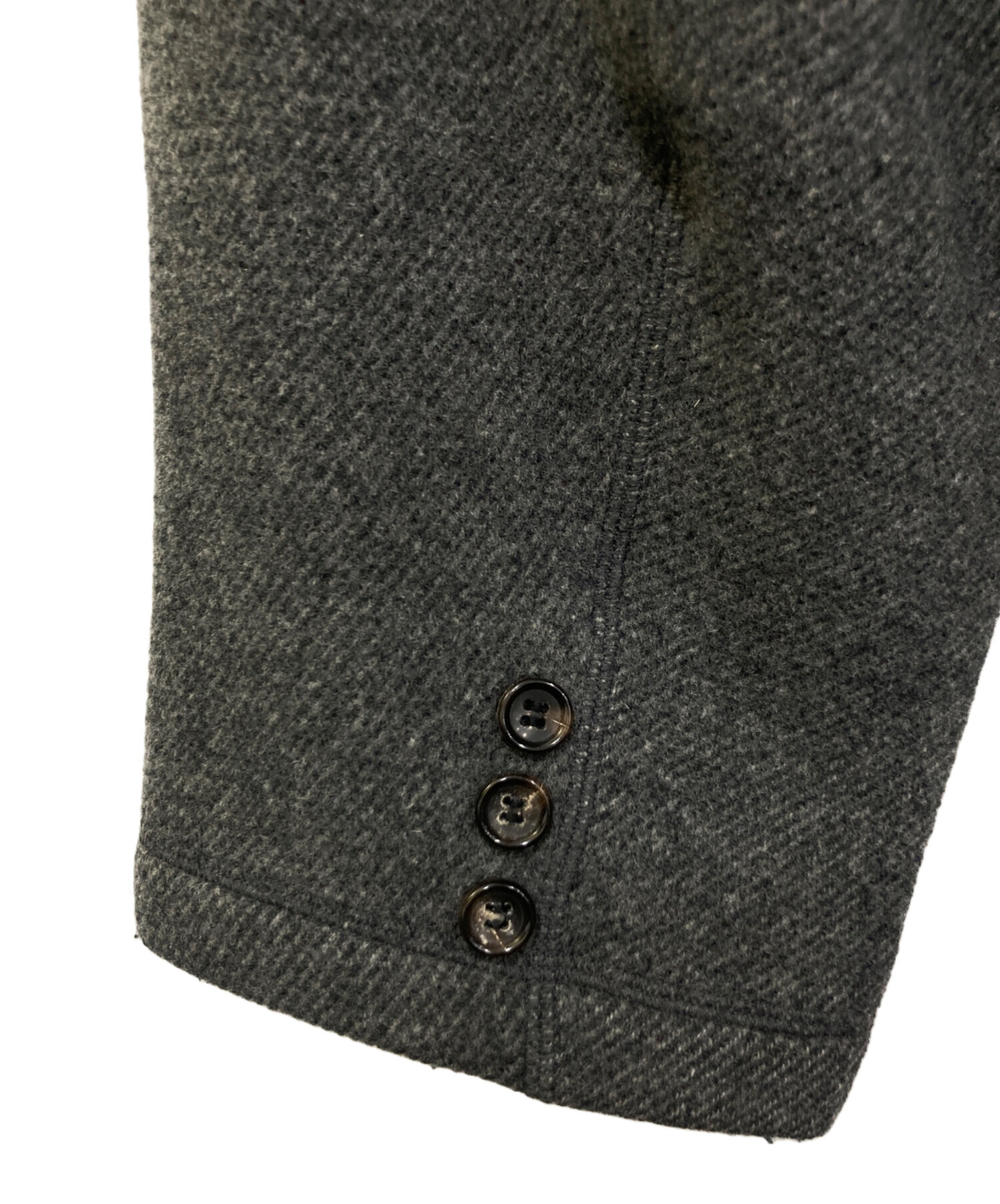 中古・古着通販】PAPAS (パパス) ソフトメルトンジャケット グレー