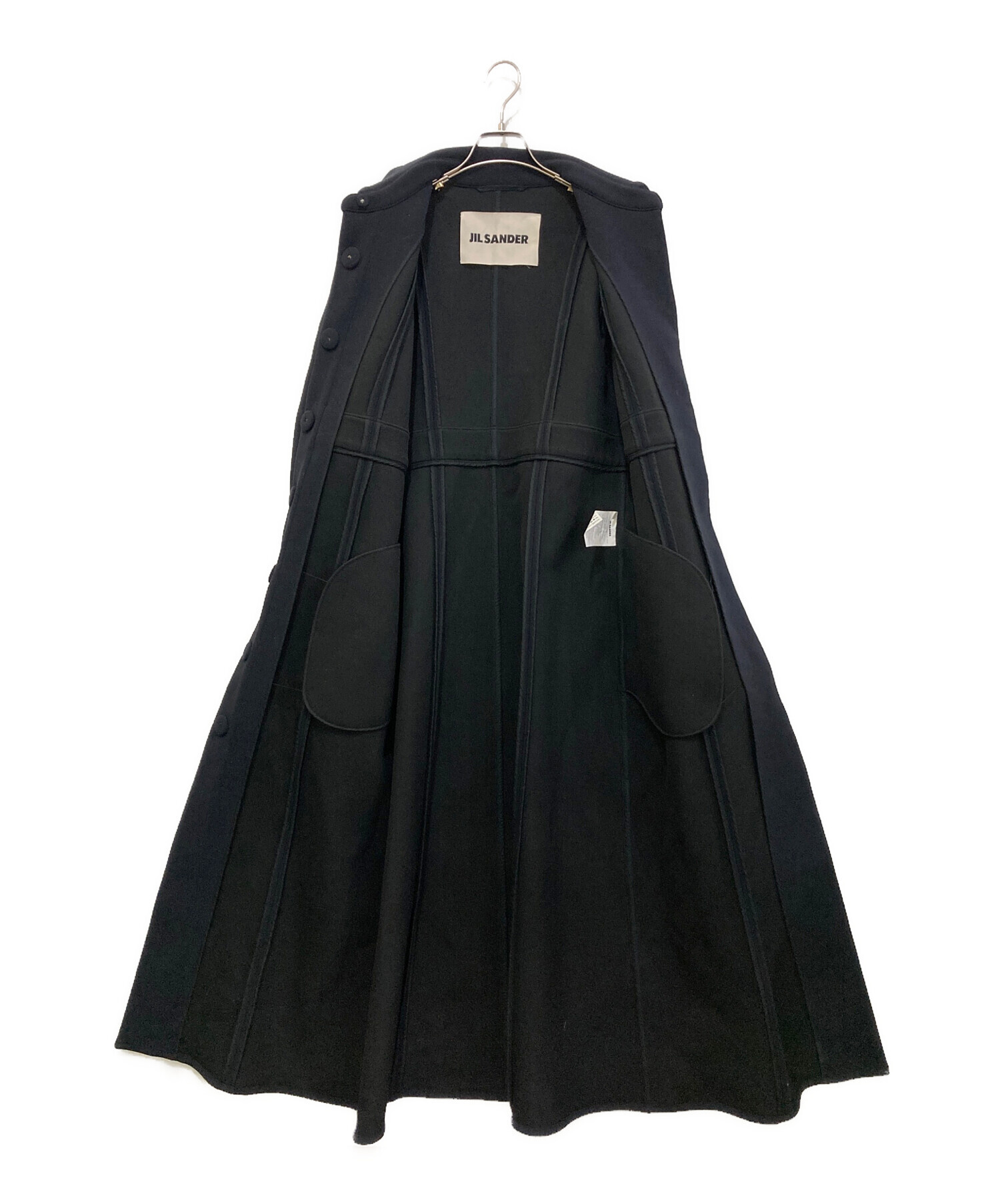中古・古着通販】JIL SANDER (ジルサンダー) ウールロングコート