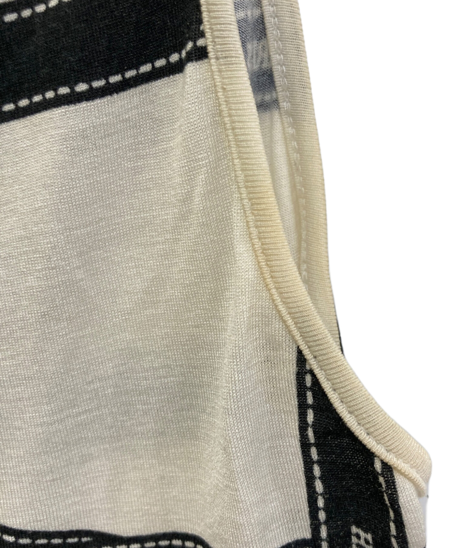 中古・古着通販】HERMES (エルメス) ボルデュック柄ノースリーブT