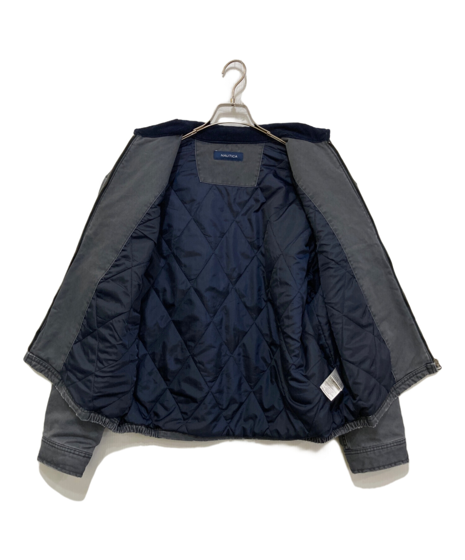 中古・古着通販】NAUTICA (ノーティカ) 中綿クラッシュドチノジップ