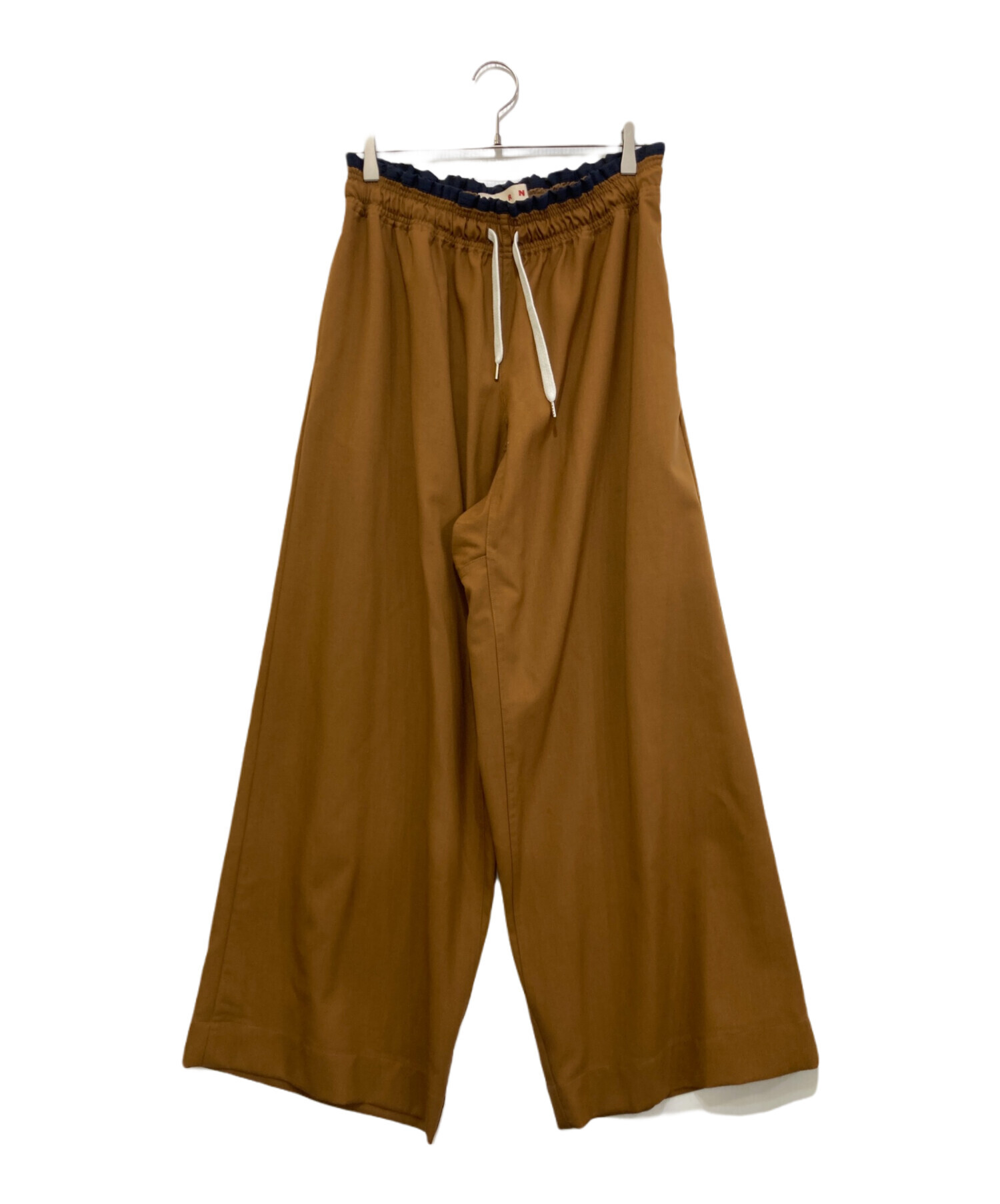 中古・古着通販】MARNI (マルニ) イージーパンツ ブラウン サイズ:40
