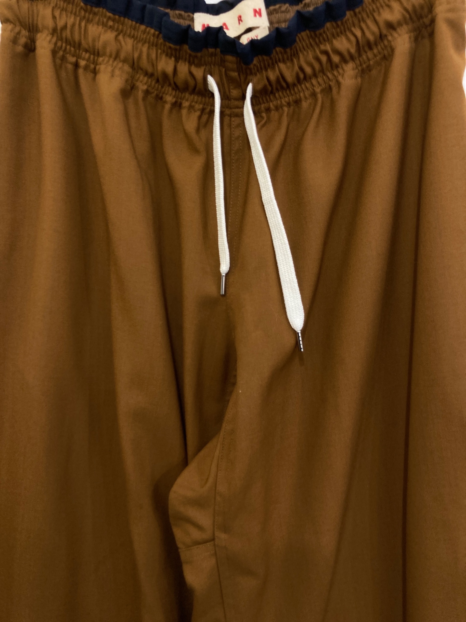 中古・古着通販】MARNI (マルニ) イージーパンツ ブラウン サイズ:40