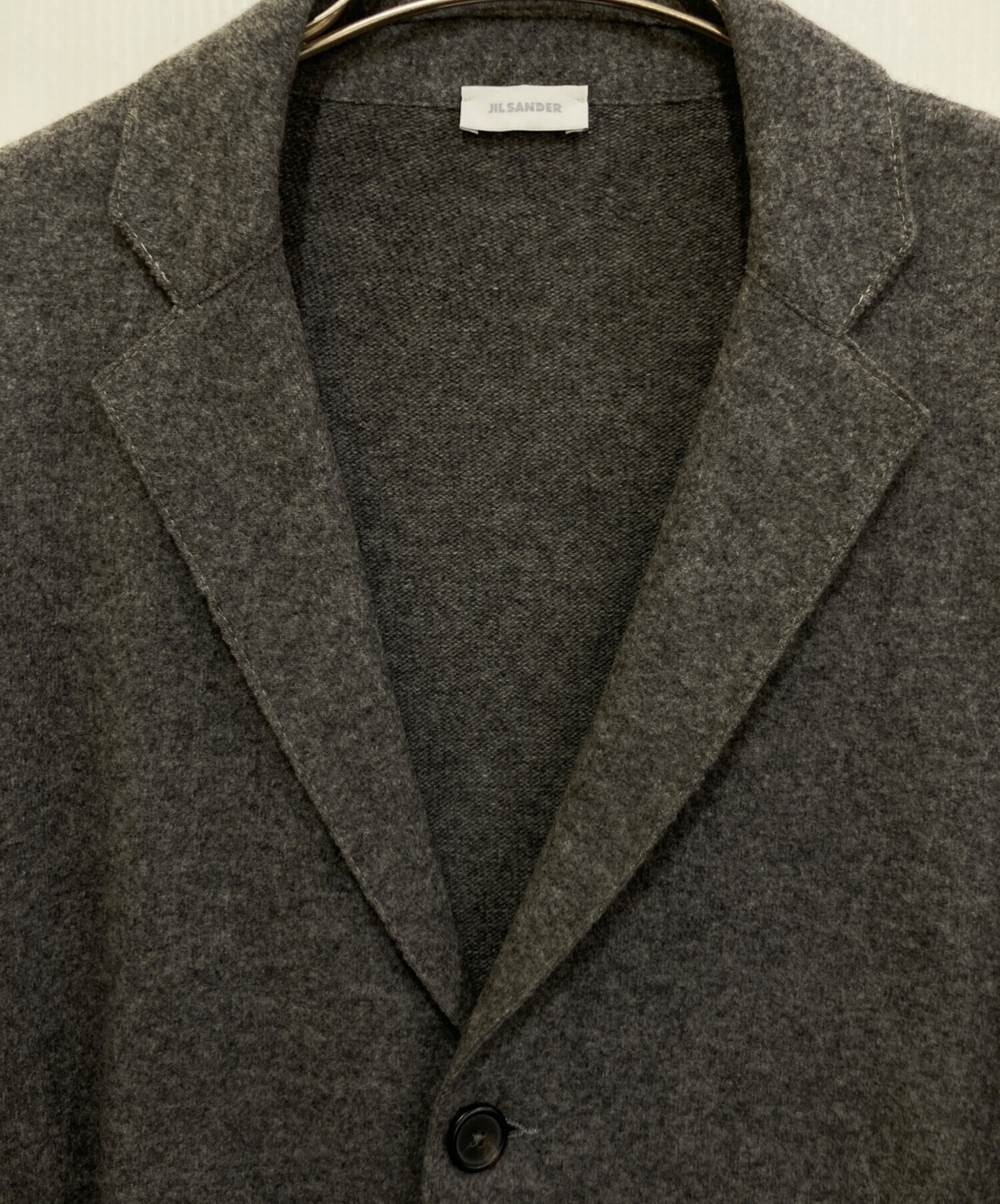 中古・古着通販】JIL SANDER (ジルサンダー) ウールニットジャケット