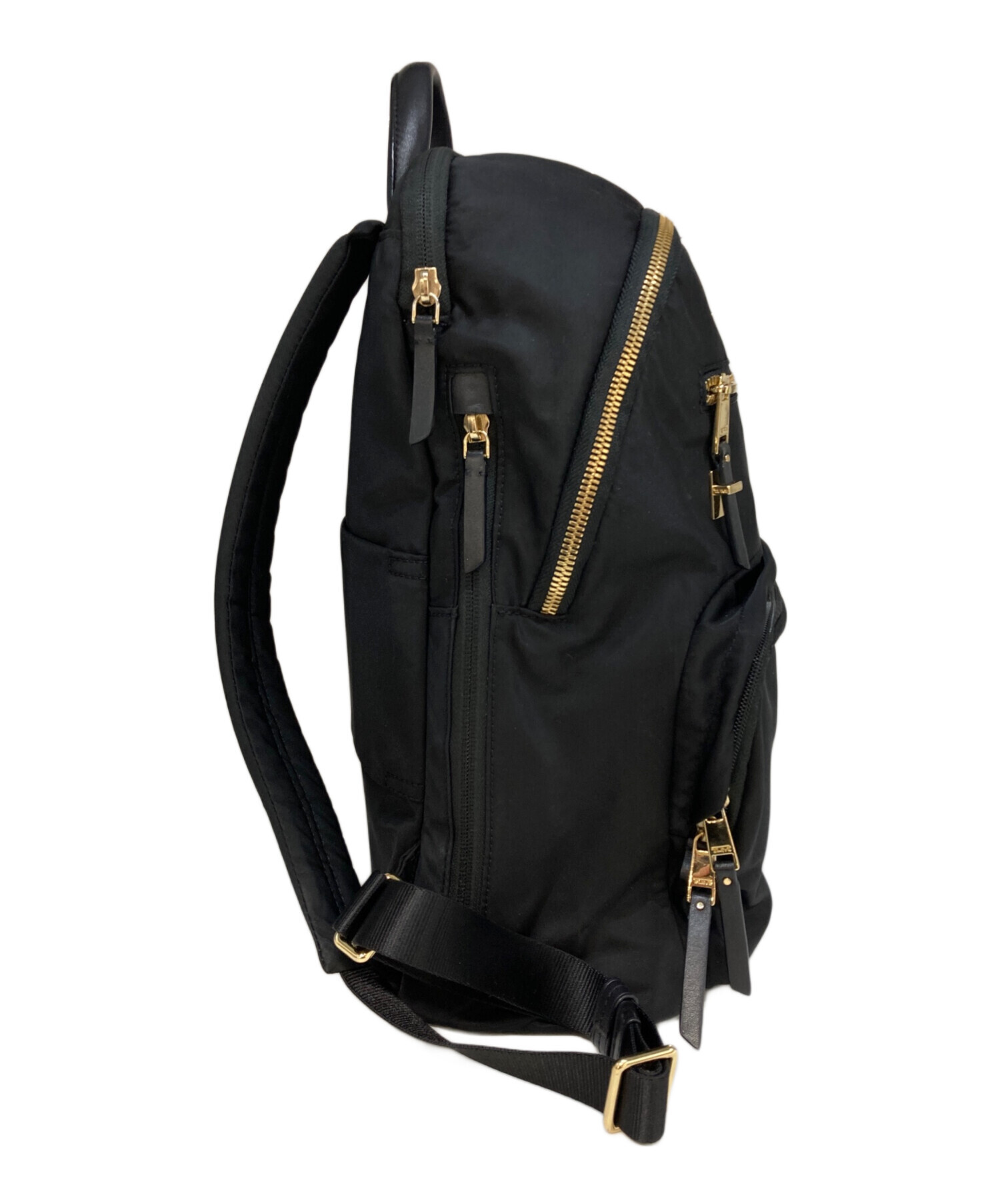TUMI Harriet バックパック リュック ブラック 中古・古着通販】TUMI (トゥミ) HARRIET BACKPACK ブラック｜ブランド