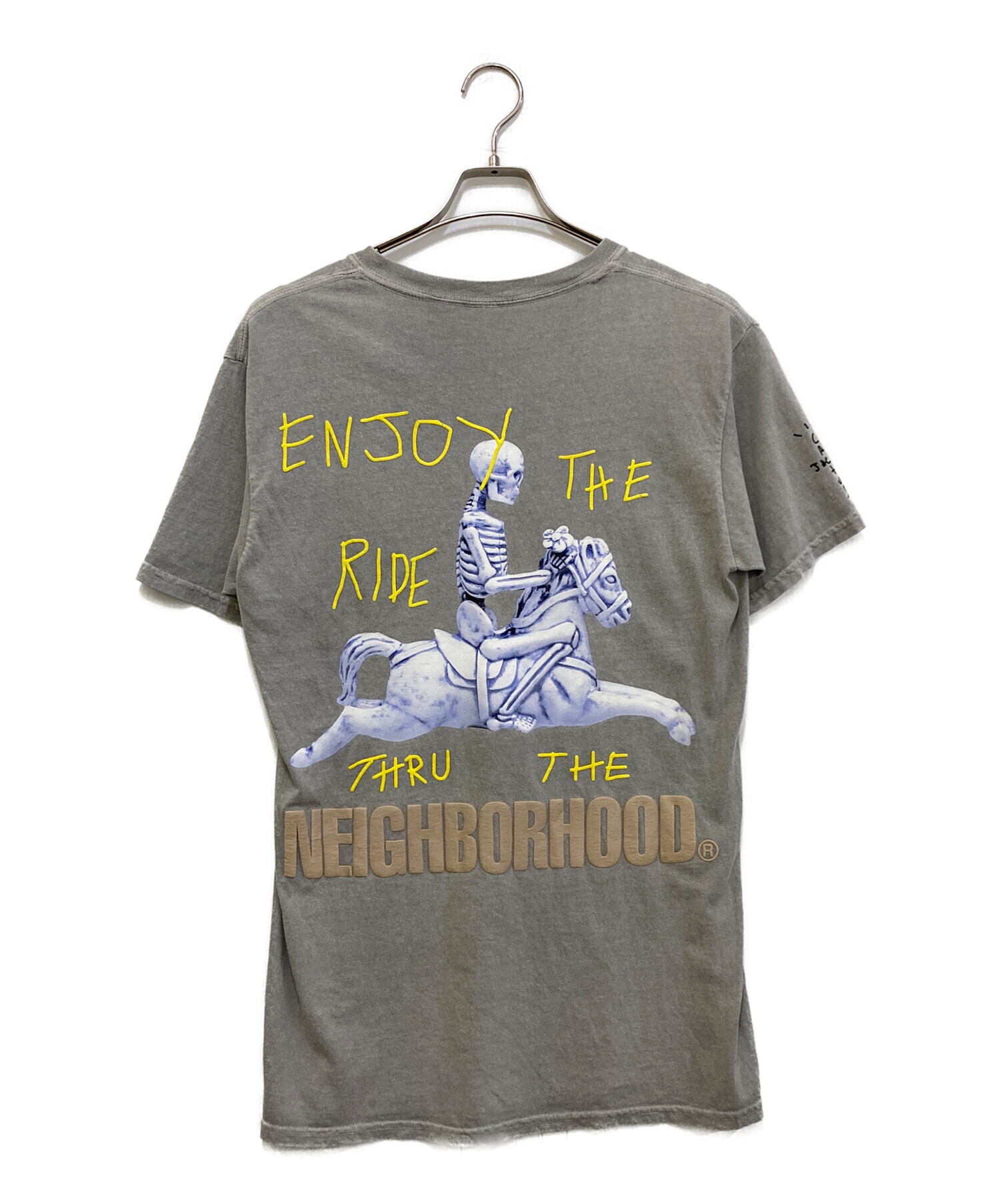 カクタスジャック× NEIGHBORHOOD グレー Tシャツ Lサイズ　未開封 中古・古着通販】NEIGHBORHOOD (ネイバーフッド) cactus jack