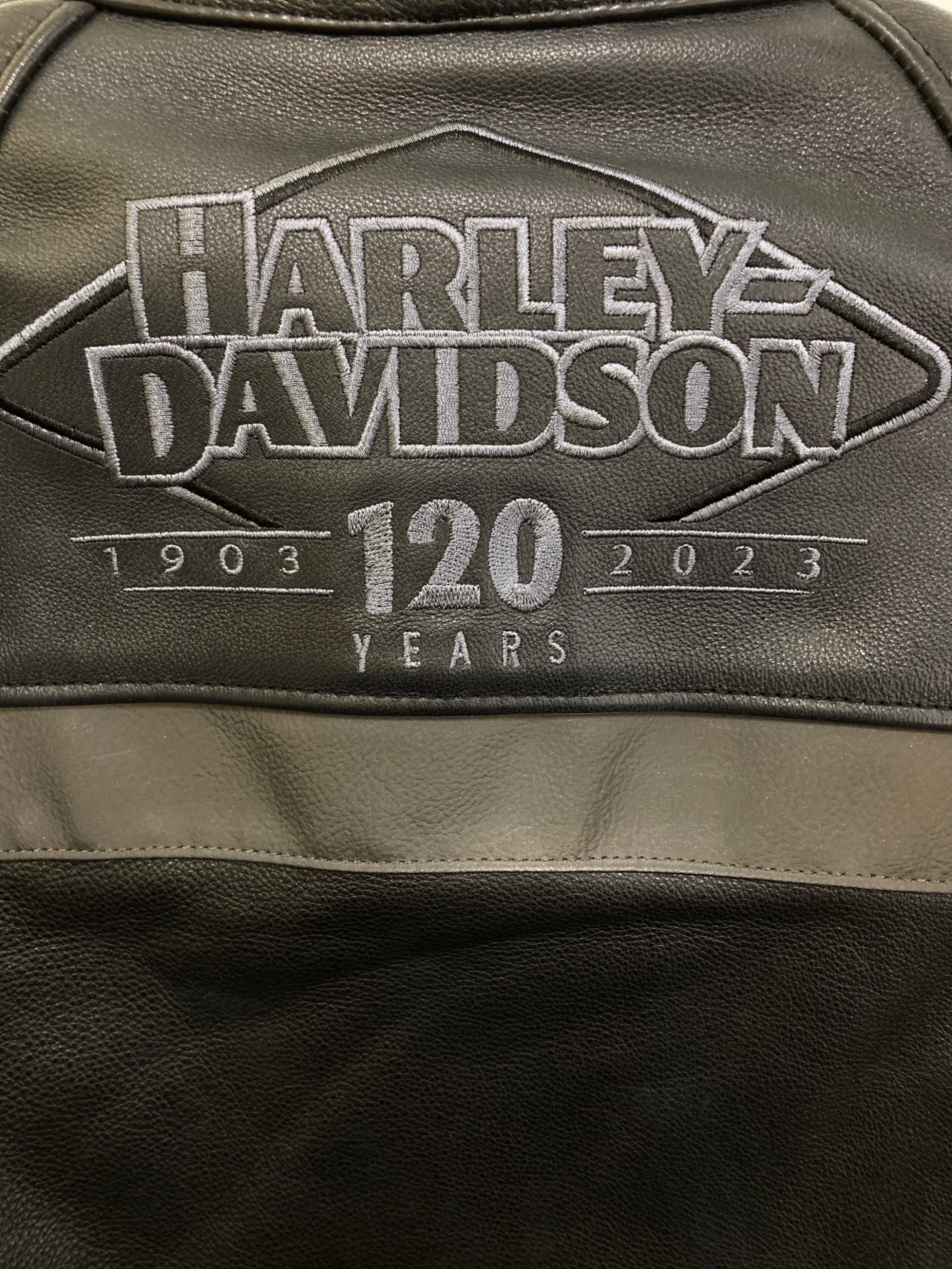 Harley-Davidson ライディングジャケットグレー少し大きめのMサイズ 中古・古着通販】HARLEY-DAVIDSON (ハーレーダビッドソン