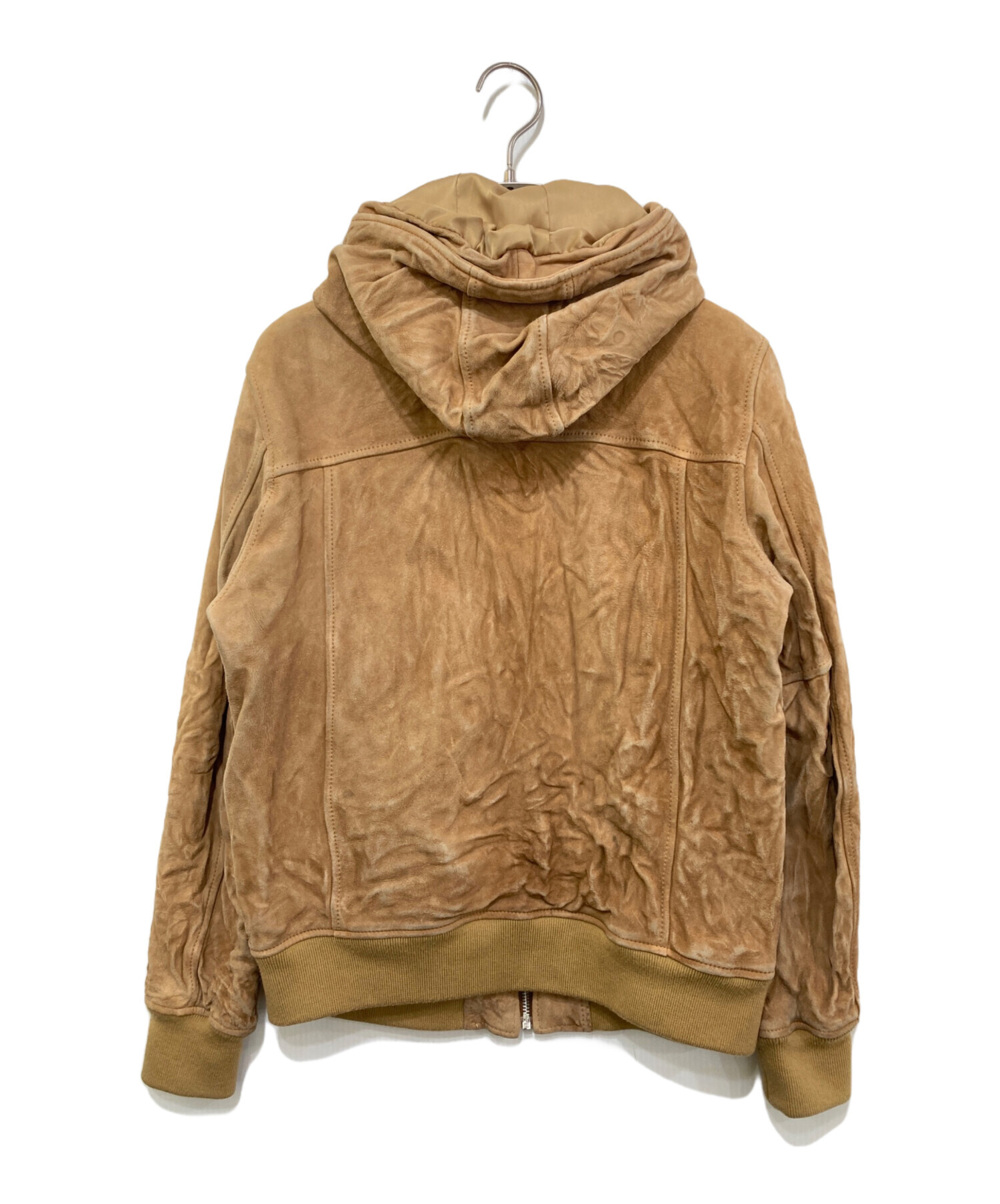 中古・古着通販】Schott (ショット) レザージャケット ベージュ サイズ 