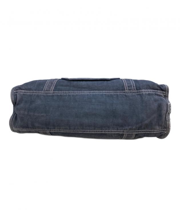 【美品】DIESEL デニム トートバッグ メタルロゴ A4 肩がけ 中古・古着通販】DIESEL (ディーゼル) メタルロゴデニムトートバッグ