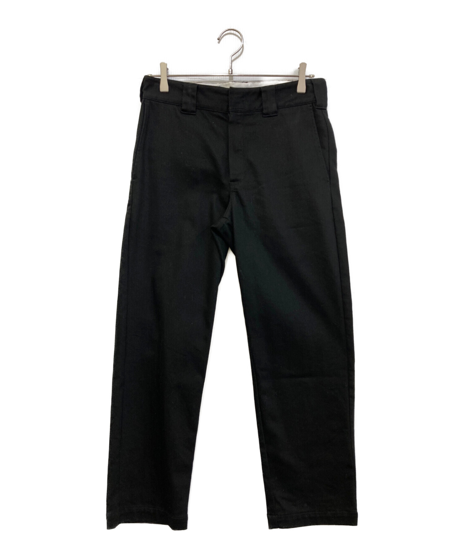 完売品 新品タグ付ロンハーマン ディッキーズ別注 ワイドフィットワークチノ 黒 中古・古着通販】Dickies (ディッキーズ) Ron Herman (ロンハーマン