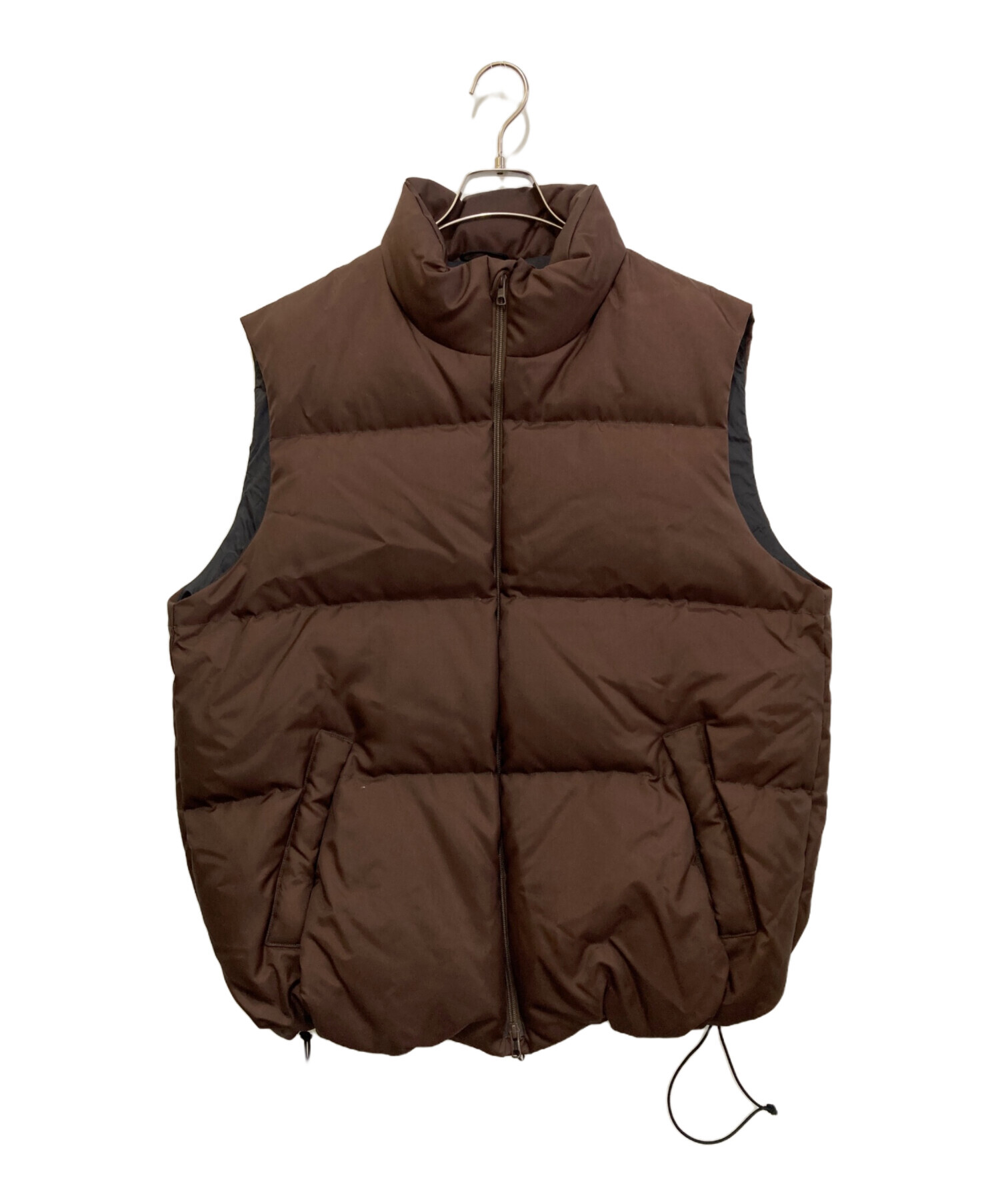 中古・古着通販】NANGA (ナンガ) ダウンベスト ブラウン サイズ:L