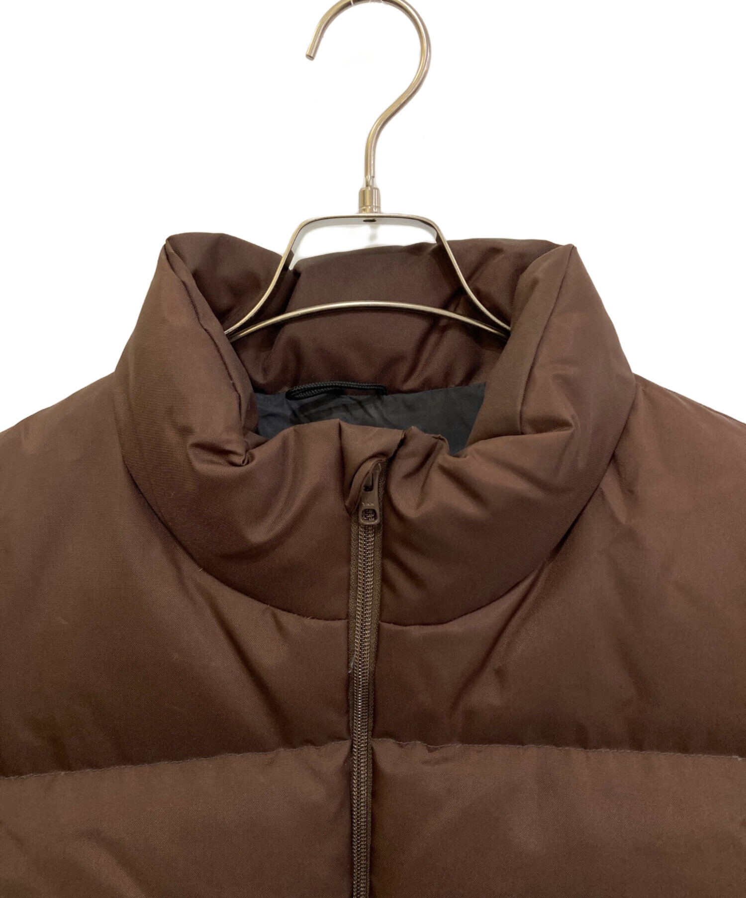 中古・古着通販】NANGA (ナンガ) ダウンベスト ブラウン サイズ:L