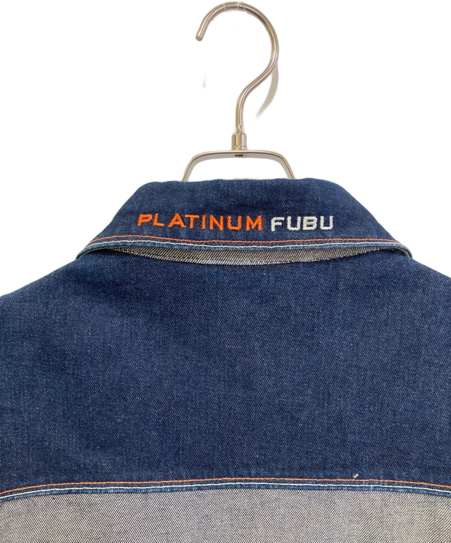 中古・古着通販】PLATINUM FUBU (プラチナムフブ) デニムジャケット