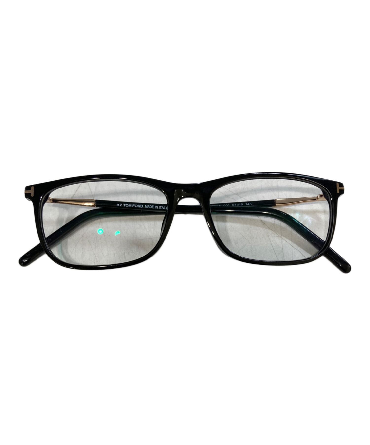 中古・古着通販】TOM FORD (トムフォード) 眼鏡 TF5398-F ブラック