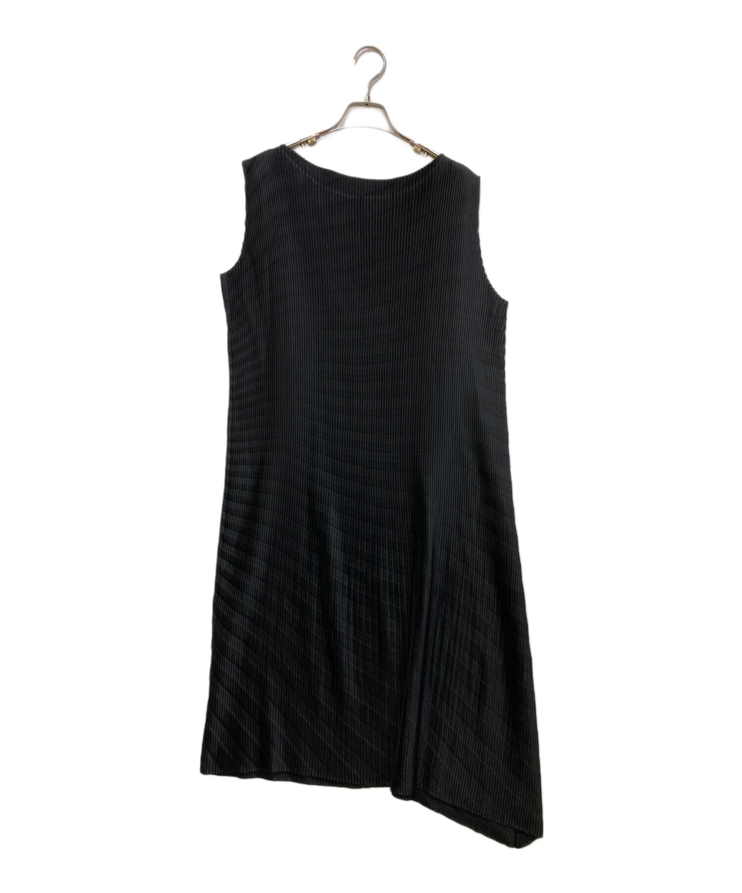 中古・古着通販】ISSEY MIYAKE (イッセイミヤケ) プリーツノースリーブ