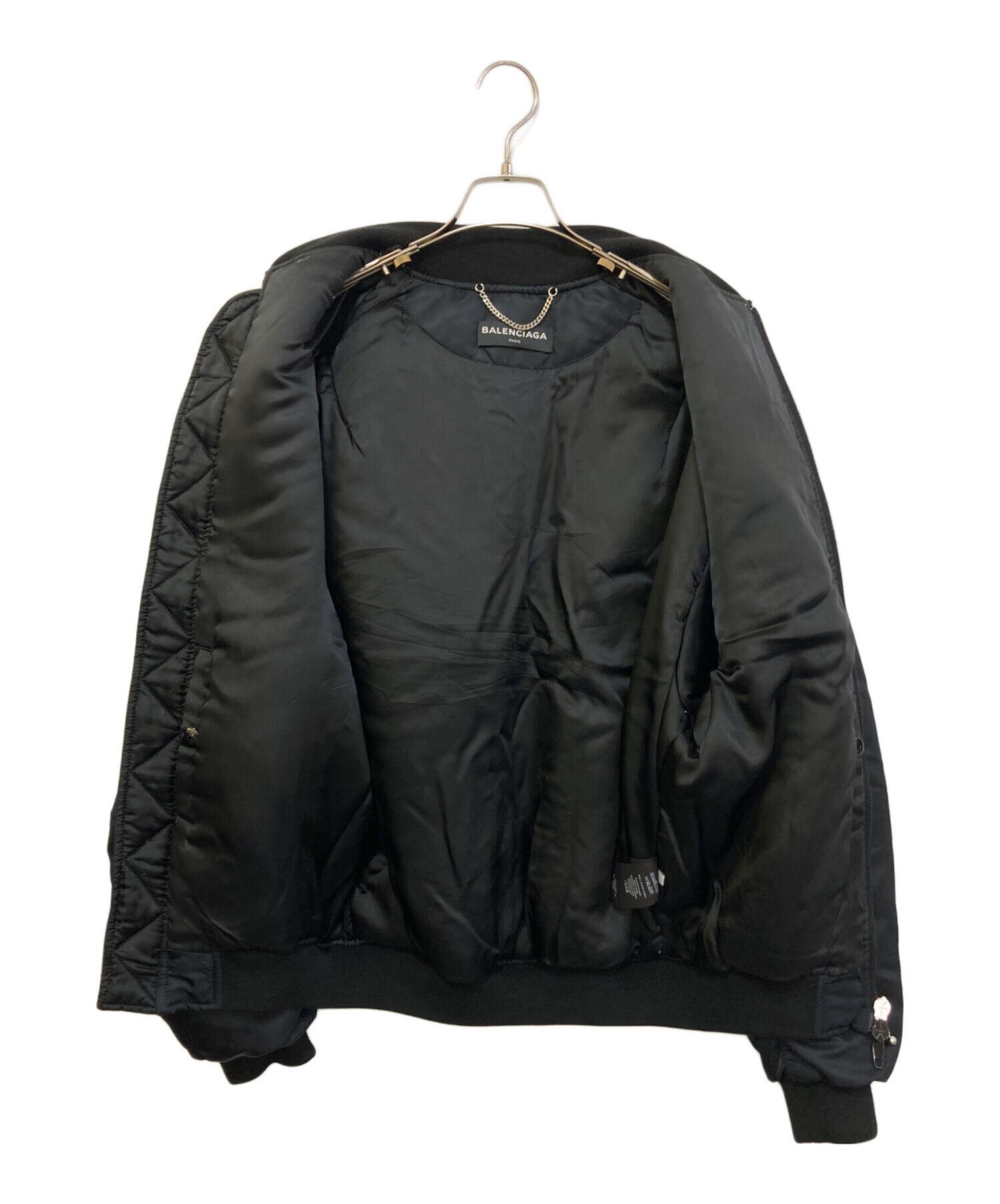 中古・古着通販】BALENCIAGA (バレンシアガ) ケリングロゴ ボンバー