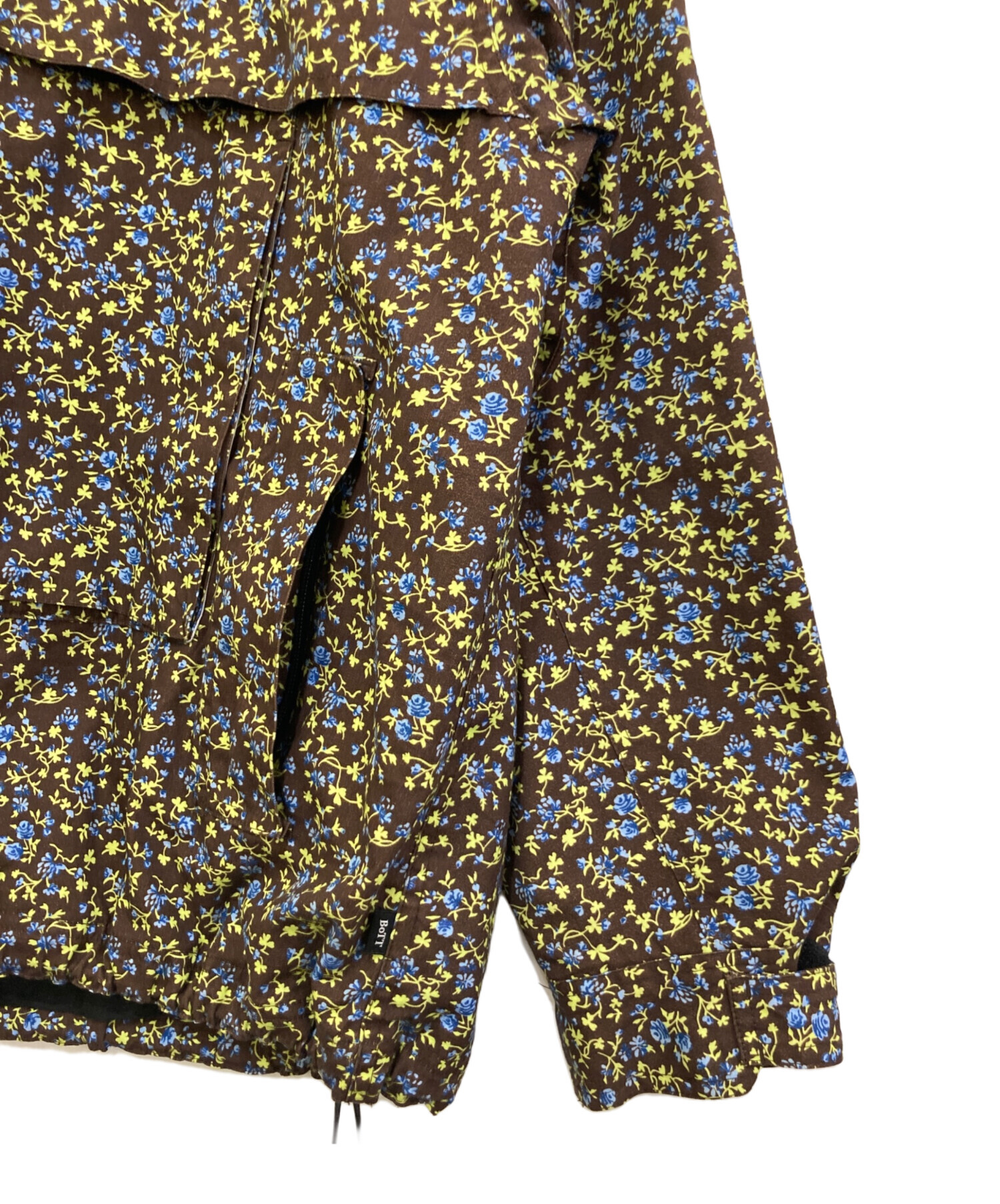 中古・古着通販】BoTT (ボット) Flower Anorak Jacket ブラウン サイズ