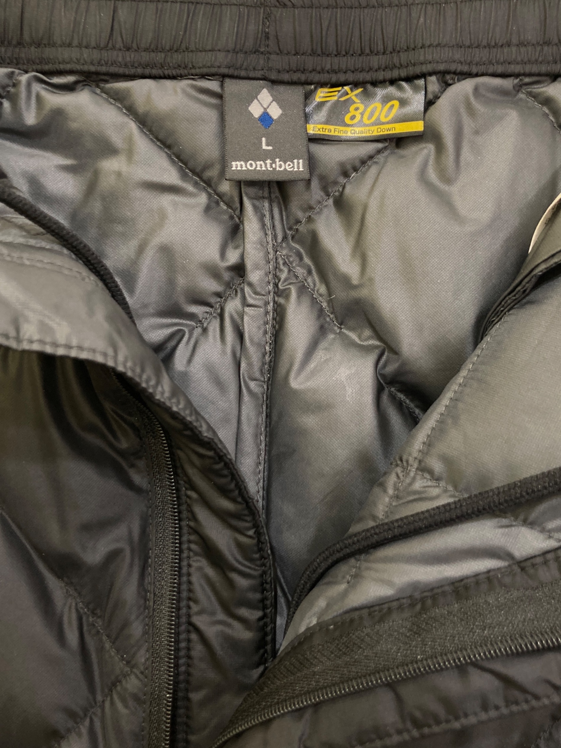 中古・古着通販】mont-bell (モンベル) スペリオダウンパンツ ブラック