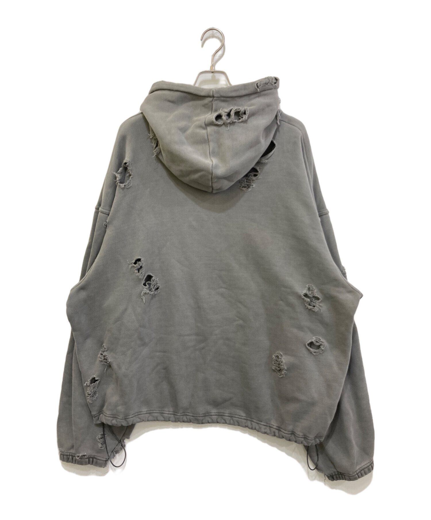 中古・古着通販】THUG CLUB (サグ クラブ) Rock Hoodie / CHARCOAL