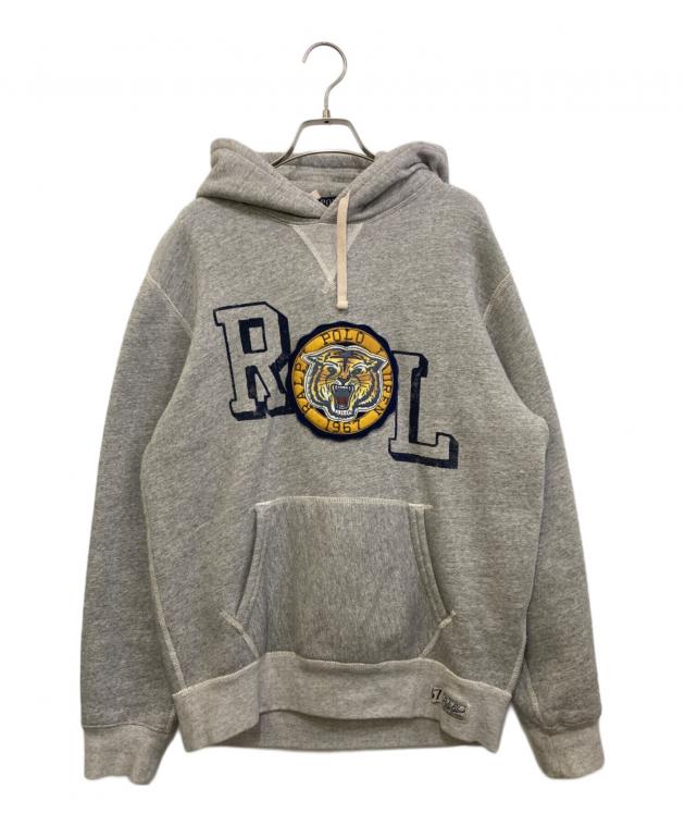 POLOラルフローレン ワッペン パーカー 中古・古着通販】POLO RALPH LAUREN (ポロ・ラルフローレン) タイガー