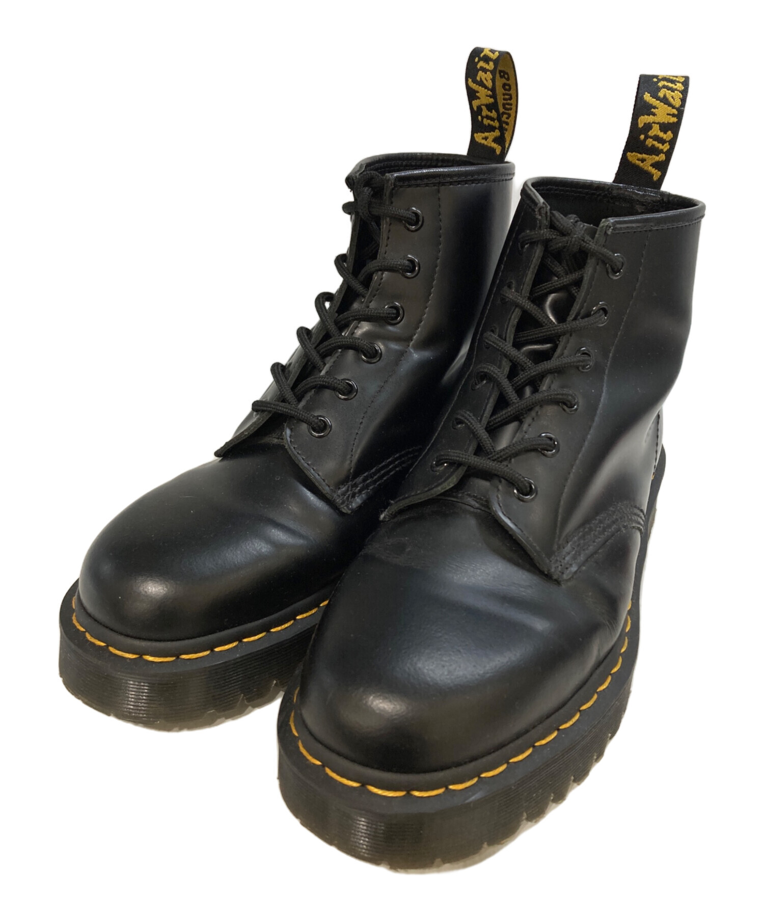 Dr.Martens ドクターマーチン ブーツ UK8(26.5cm位) 黒 【古着】【中古】 中古・古着通販】Dr.Martens (ドクターマーチン) 8ホールブーツ