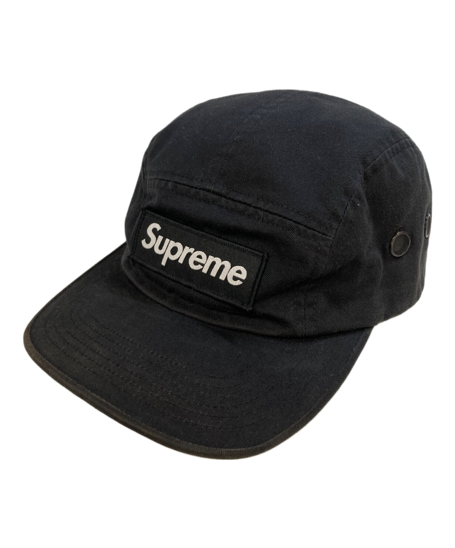 中古・古着通販】SUPREME (シュプリーム) Military Camp Cap ブラック