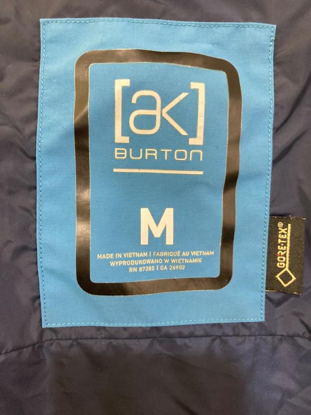 中古・古着通販】BURTON (バートン) MZ AK BOOM JK ブルー サイズ:M