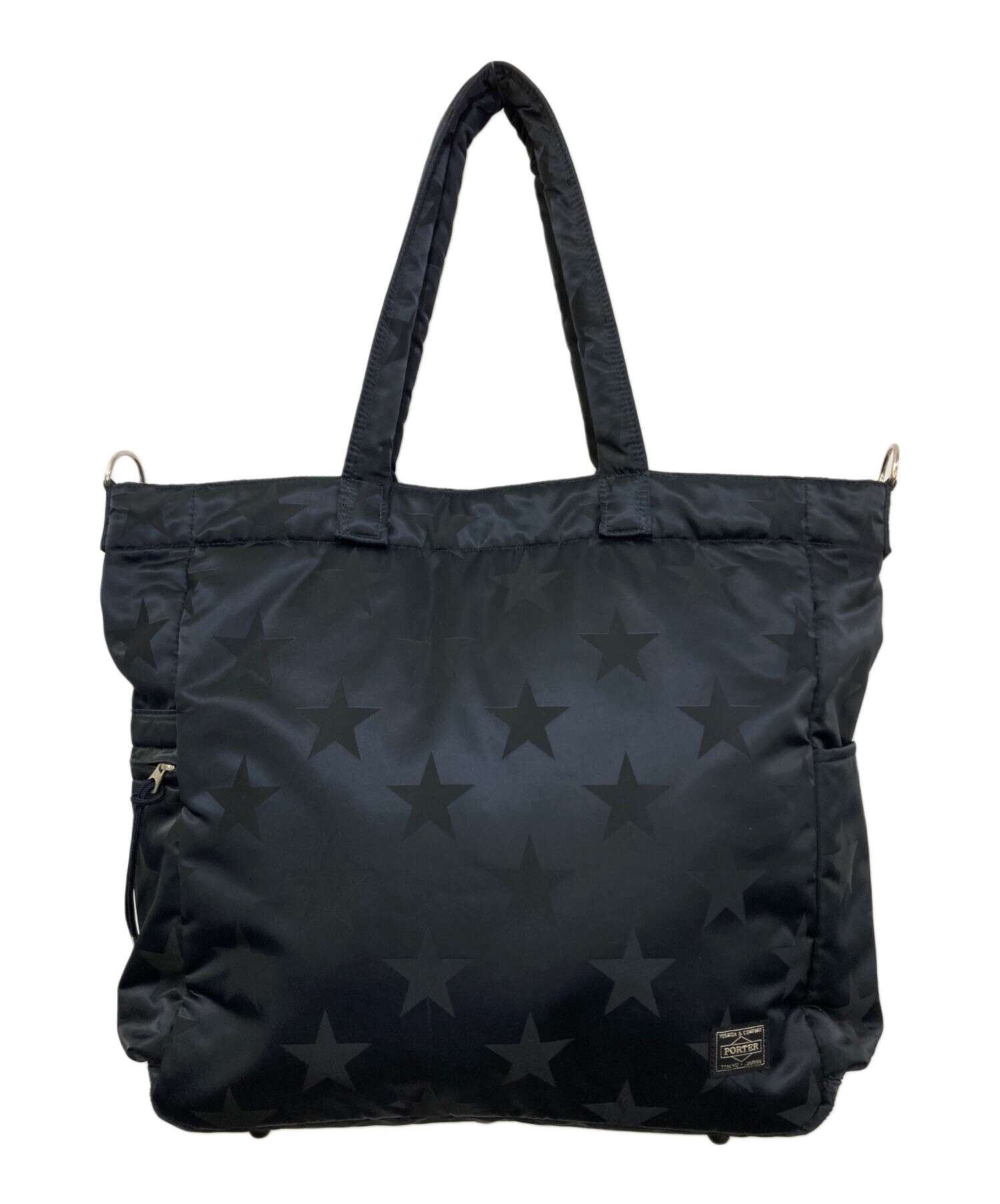 中古・古着通販】PORTER (ポーター) FLAG 2WAY TOTE BAG ブラック 