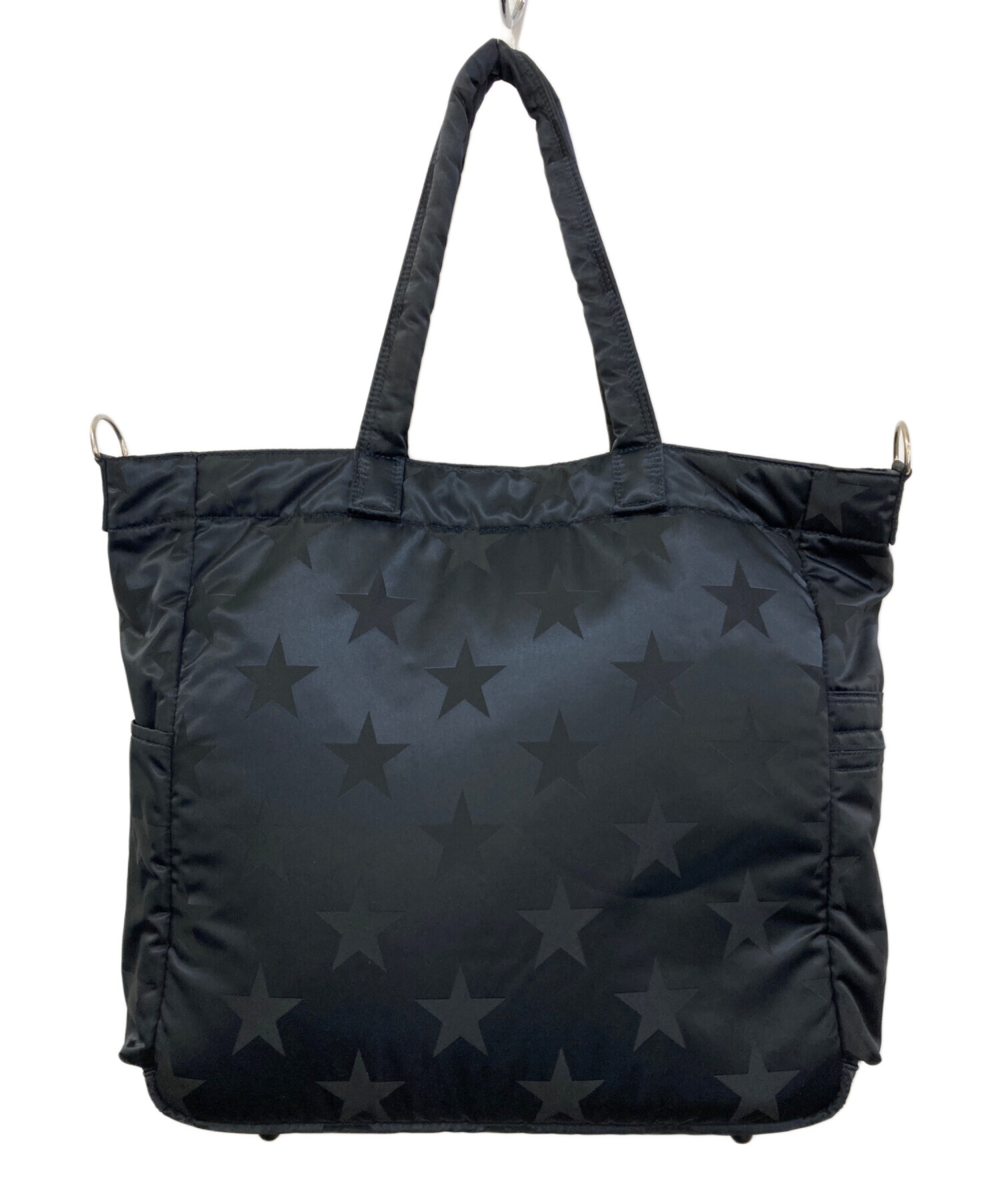 中古・古着通販】PORTER (ポーター) FLAG 2WAY TOTE BAG ブラック 
