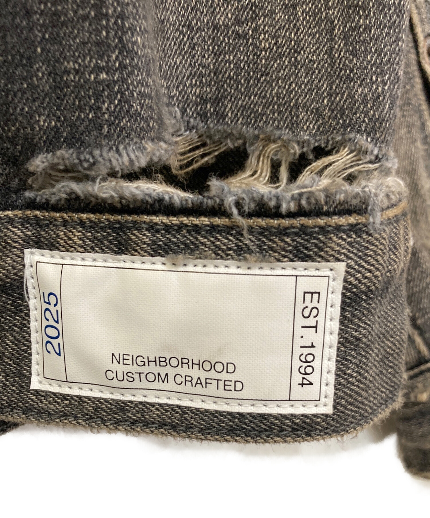 中古・古着通販】NEIGHBORHOOD (ネイバーフッド) SAVAGE BT DENIM TYPE 