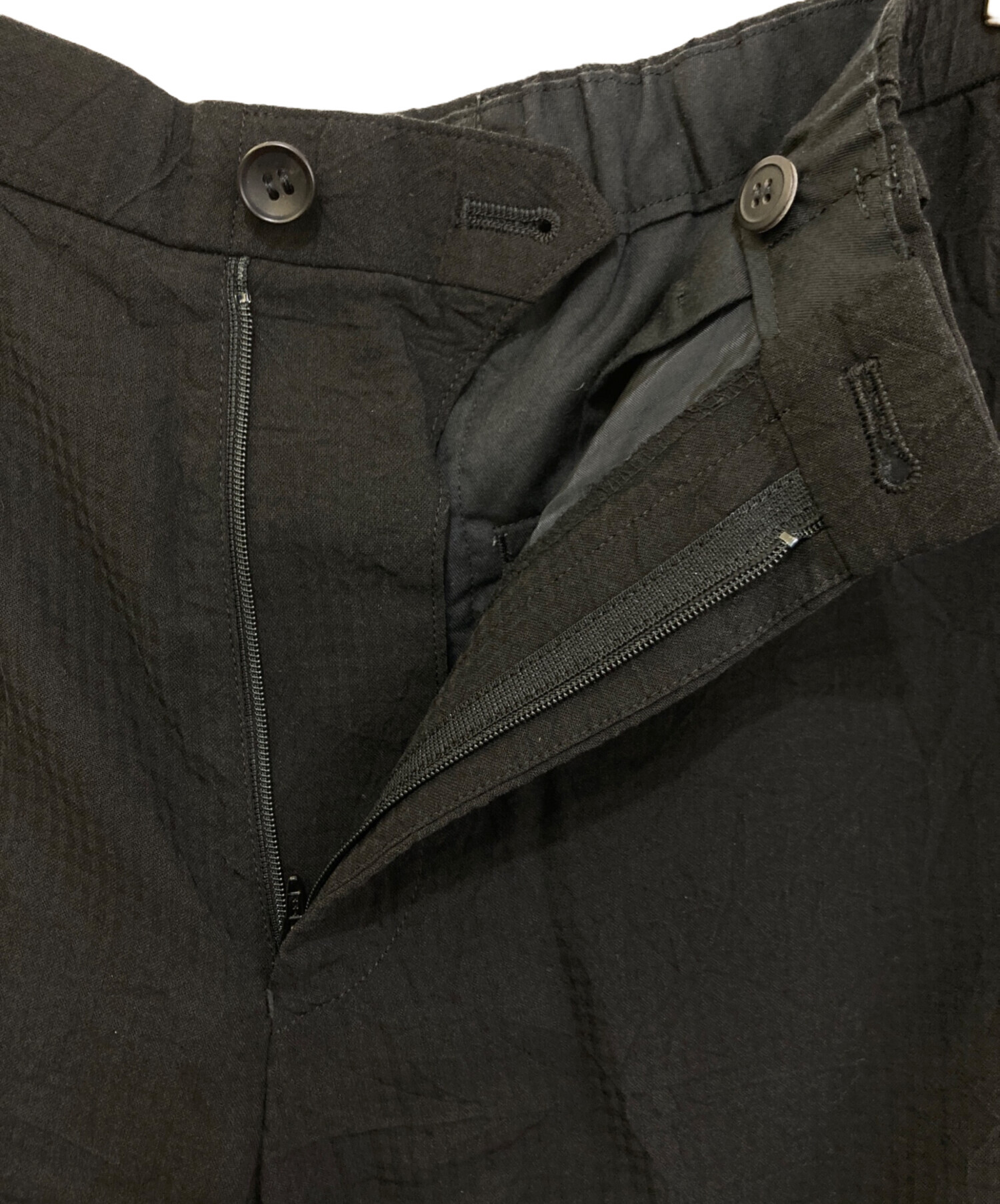 中古・古着通販】ISSEY MIYAKE (イッセイミヤケ) ウールキュプラパンツ