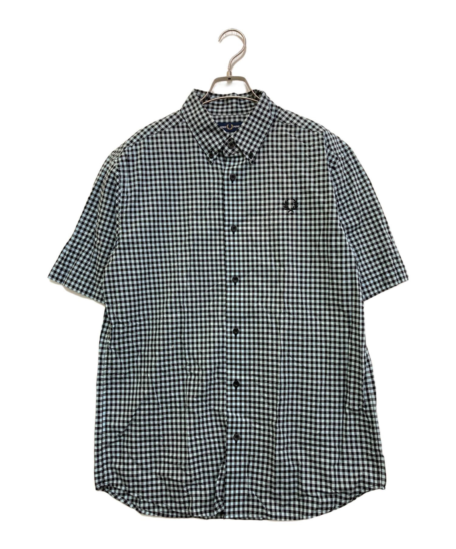 中古・古着通販】FRED PERRY (フレッドペリー) ギンガムチェックシャツ 