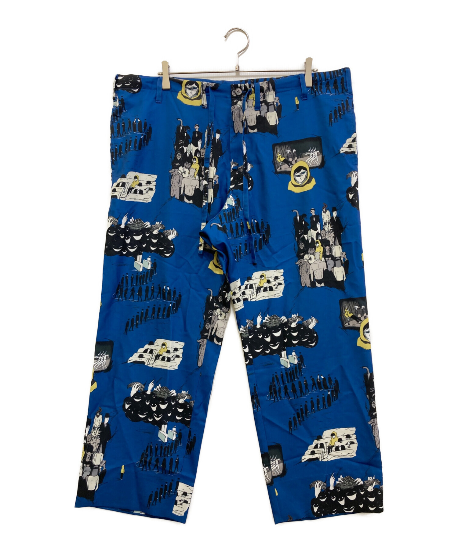 【中古】 Ryoji Morimoto ＆ champ 中古・古着通販】Azuma (アズマ) RYOJI YAMADA 総柄パンツ ブルー