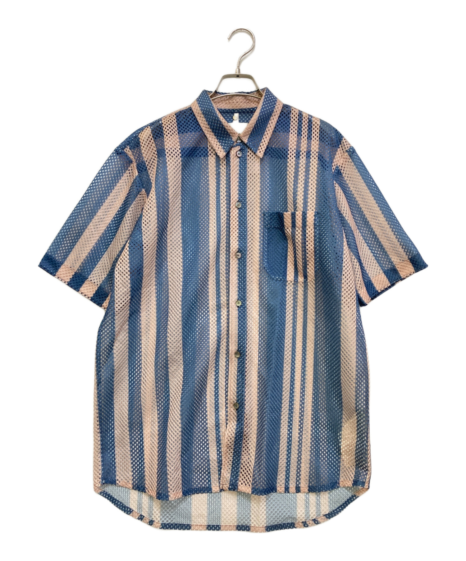 中古・古着通販】OAMC (オーエーエムシー) メッシュ ストライプ 中古・古着通販】OAMC (オーエーエムシー) メッシュ ストライプ