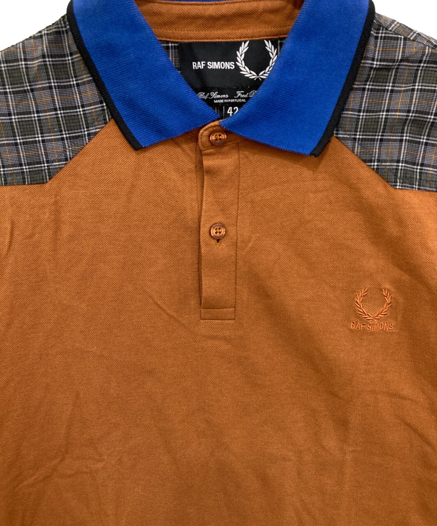 Fred Perry × RAF SIMONS ポロシャツ　長袖 Fred Perry x Raf Simons Long Sleeve Rib Collar Polo Fred Perry x