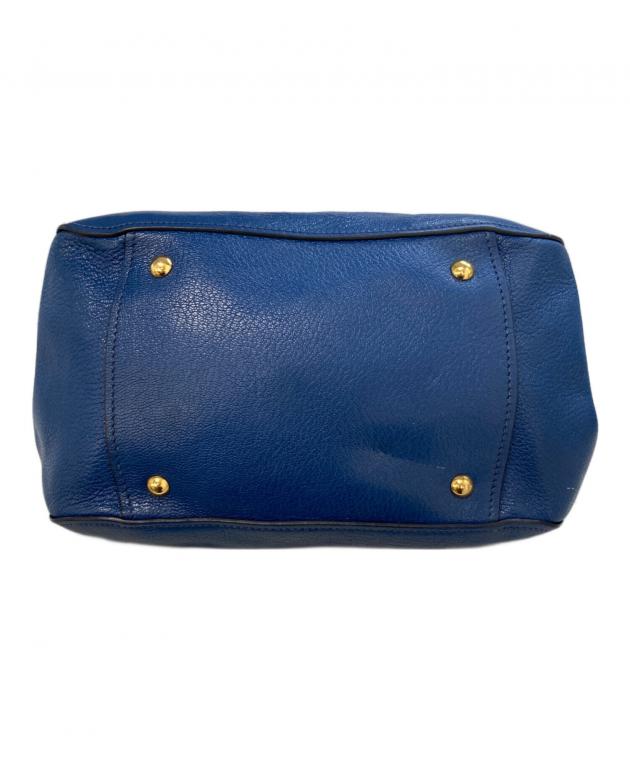 中古・古着通販】MIU MIU (ミュウミュウ) 2WAYショルダーバッグ ブルー
