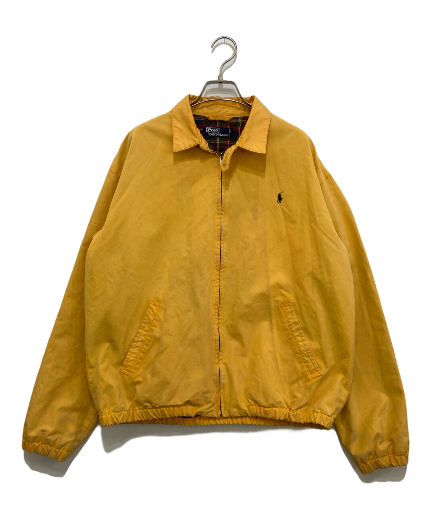 古着 Ralph Lauren POLO スイングトップ　イエロー 中古・古着通販】POLO RALPH LAUREN (ポロ・ラルフローレン) スイング