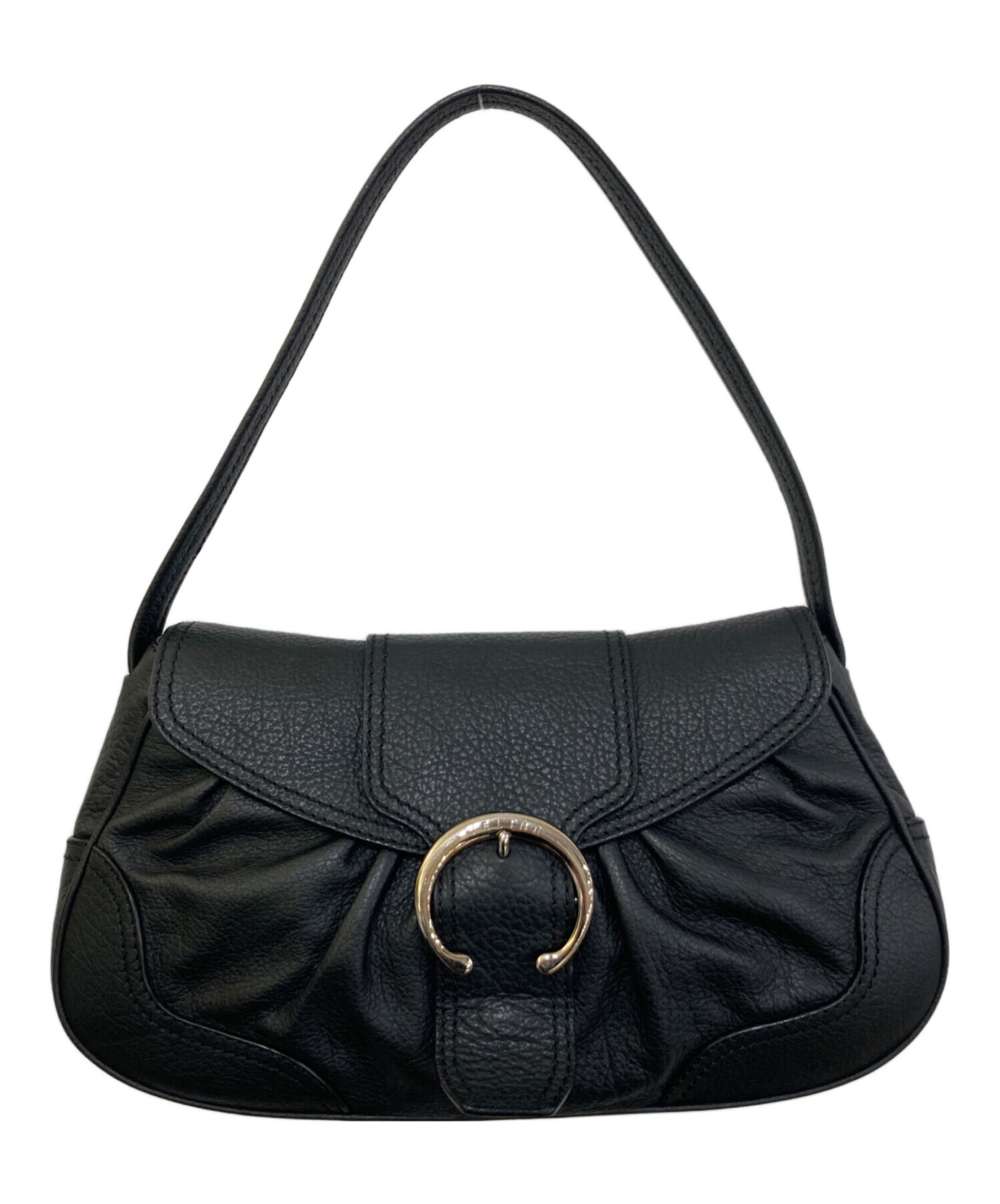 中古・古着通販】CELINE (セリーヌ) レザーワンショルダーバッグ