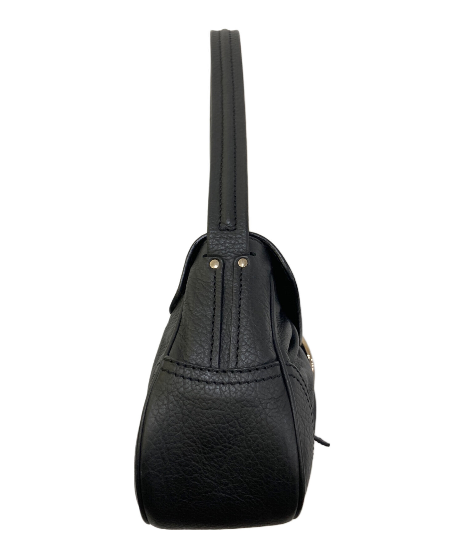 中古・古着通販】CELINE (セリーヌ) レザーワンショルダーバッグ 