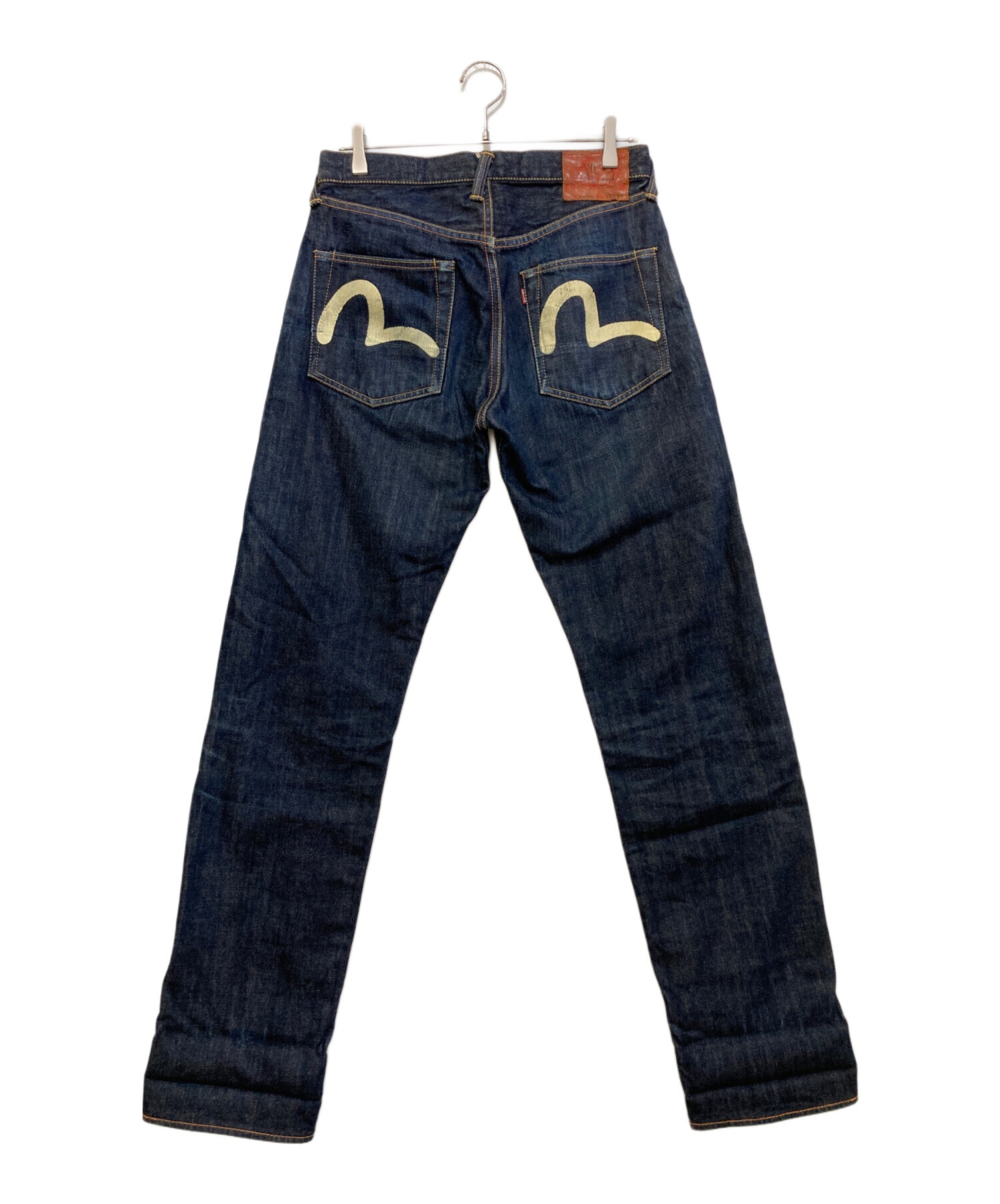 EVISU エヴィス デニムパンツ ジーンズ No.1 黒 カモメ 古着 31 中古・古着通販】EVISU (エヴィス) カモメデニムパンツ インディゴ