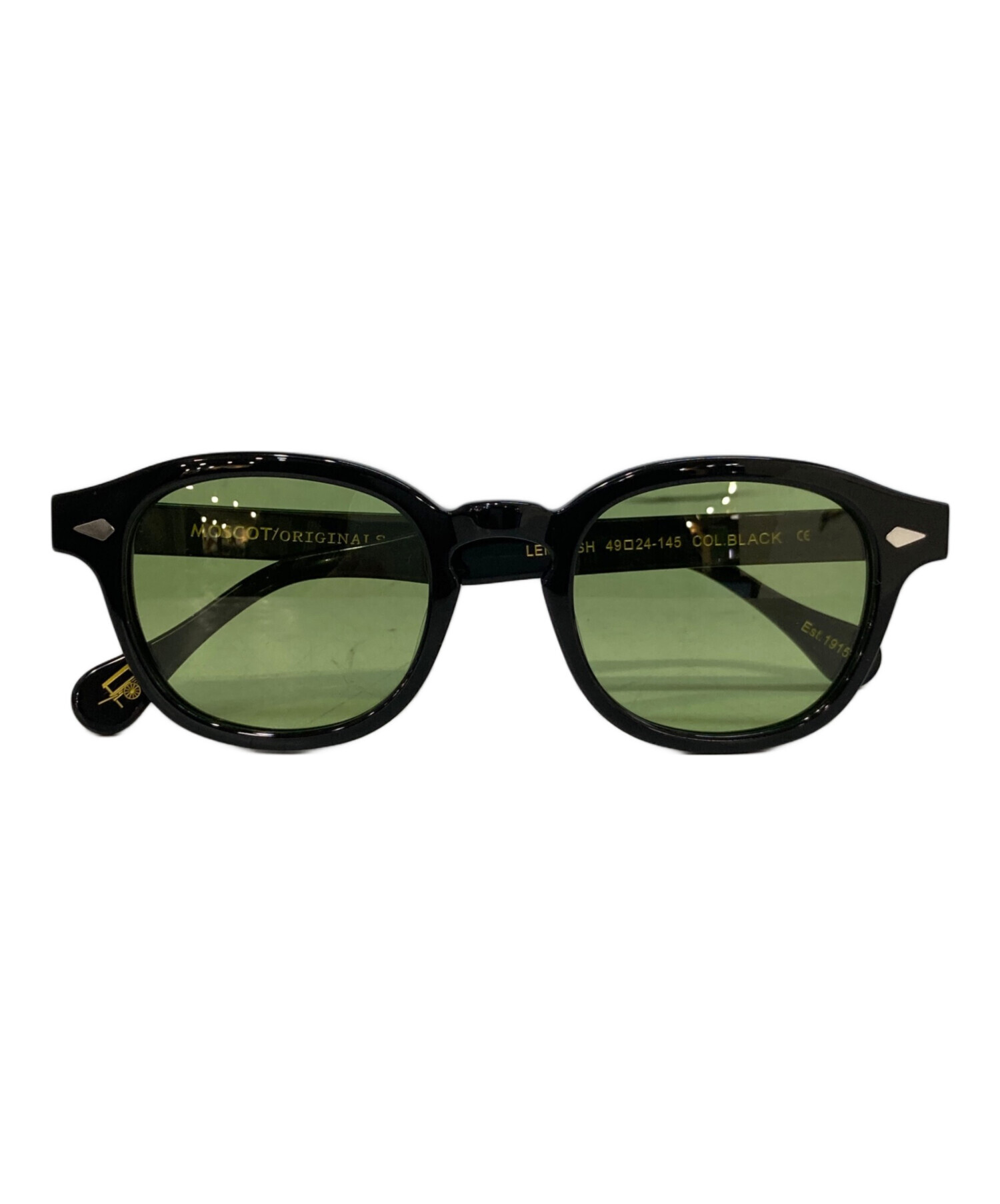 中古・古着通販】MOSCOT (モスコット) LEMTOSH サングラス ブラック 