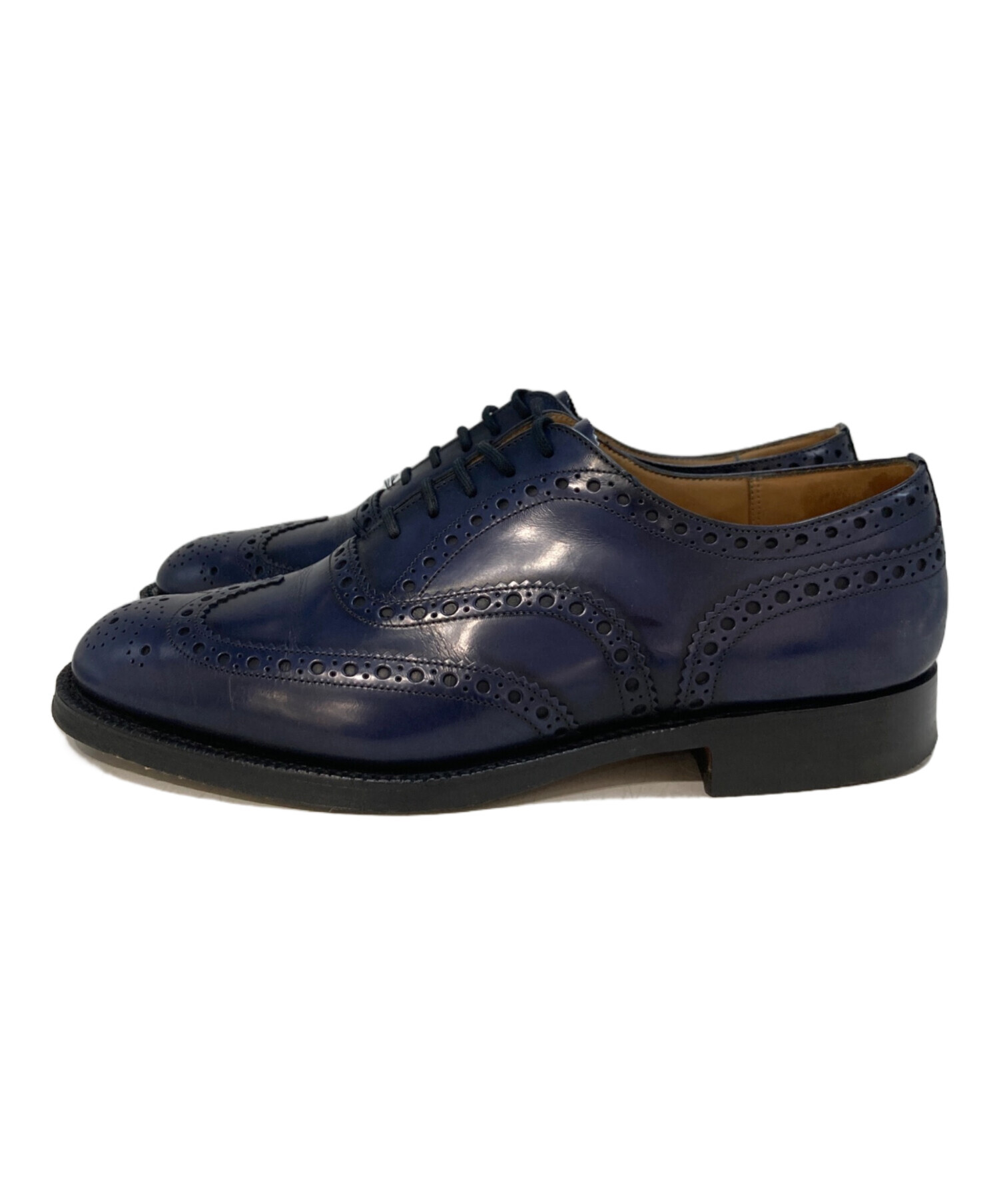 中古・古着通販】Church's (チャーチ) Burwood ネイビー サイズ:75