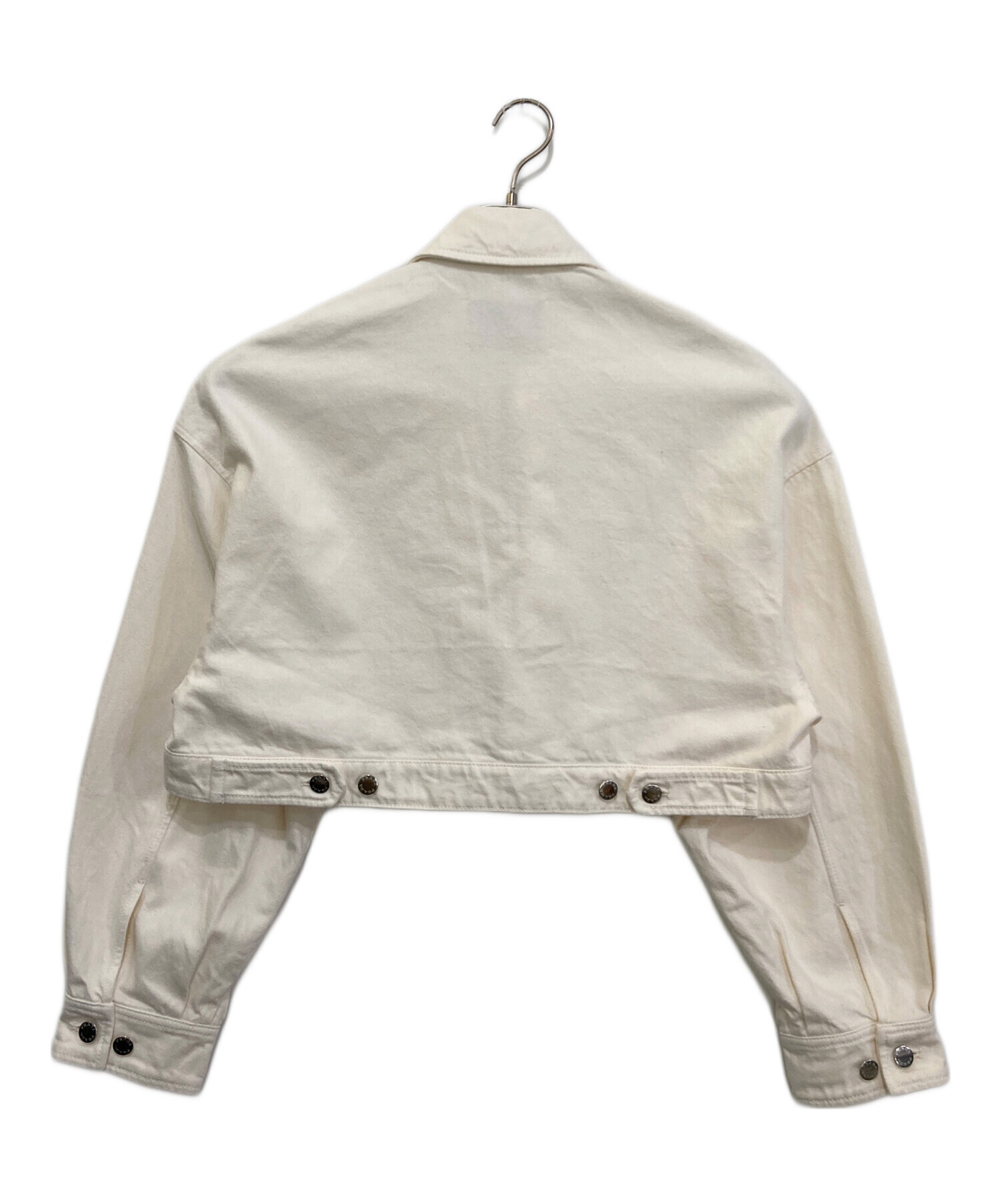 中古・古着通販】PRADA (プラダ) クロップドデニムブルゾン GFB279