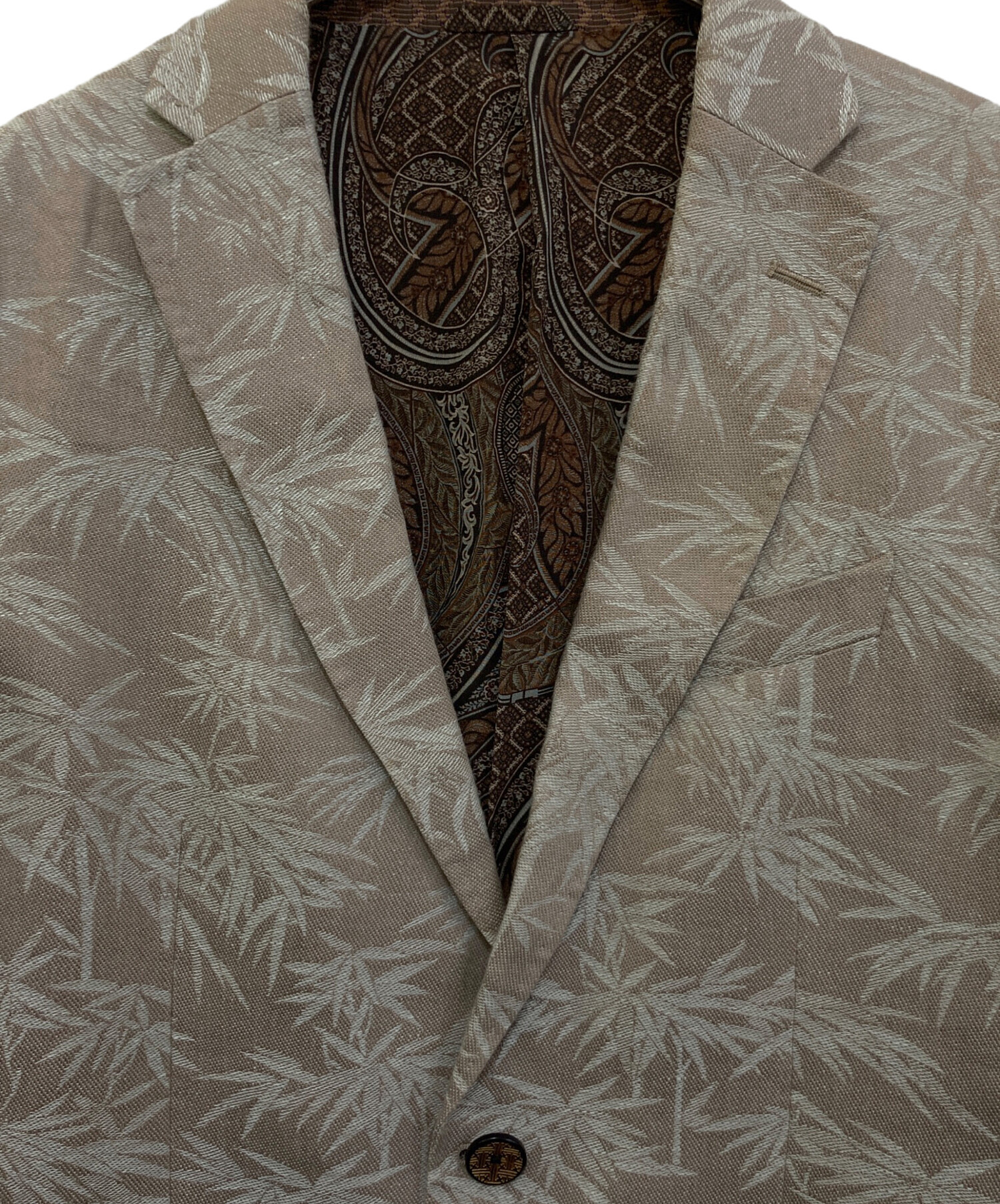 ETRO エトロ カーディガン S ベージュ 【古着】【中古】【送料無料】 ETRO - エトロ ETRO カーディガンの通販 by KOMEHYO ONLINE ラクマ店